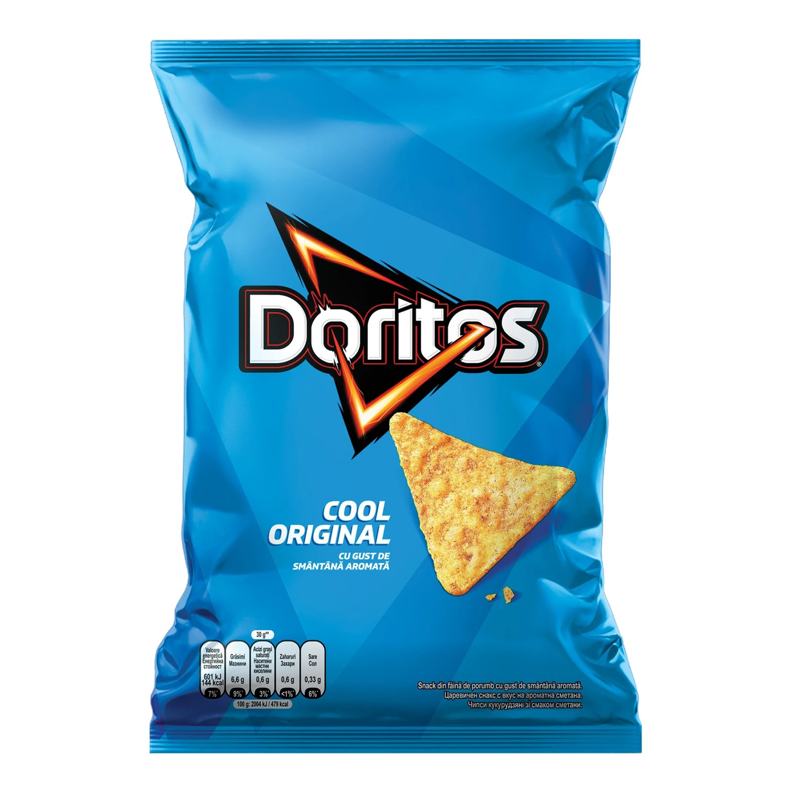 Чипси Doritos Cool original кукурудзяні зі смаком сметани 90г Фото навігації №:1