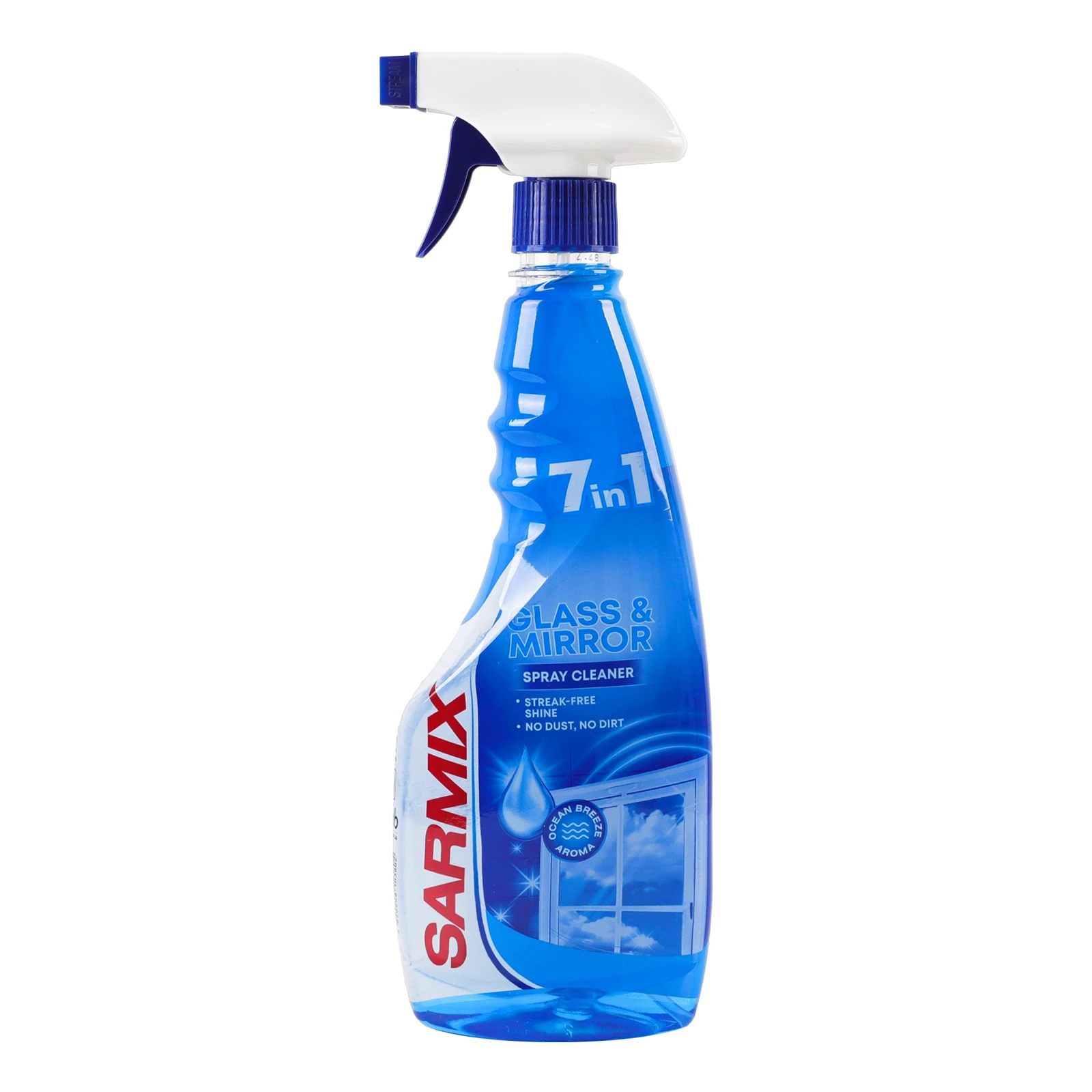 Засіб для миття Sarmix для скла та дзеркал 500мл Фото №:1