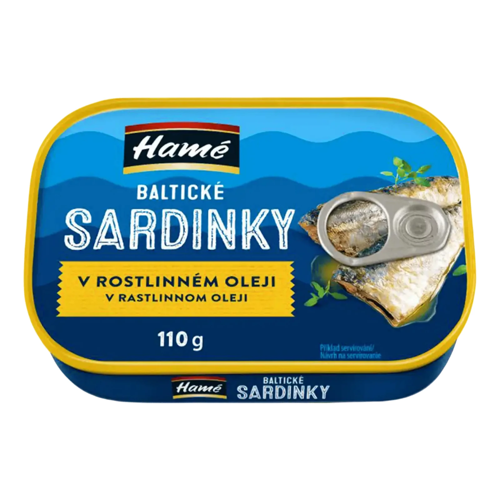 &Конс Hame 110г сардина в олії ж/б Фото №:1