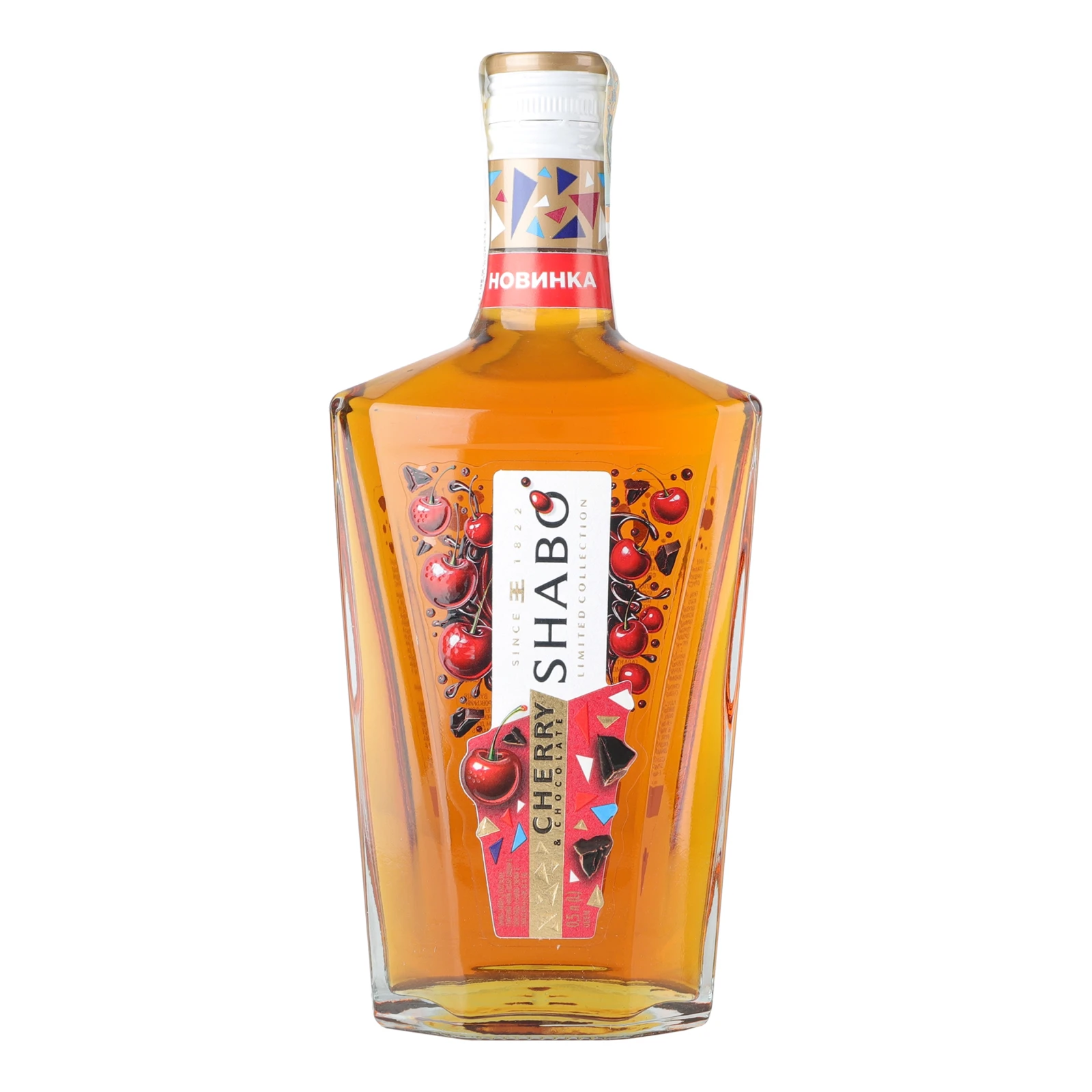 Напій спиртний Shabo Вишня&Шоколад 30% 0.5л Фото №:1