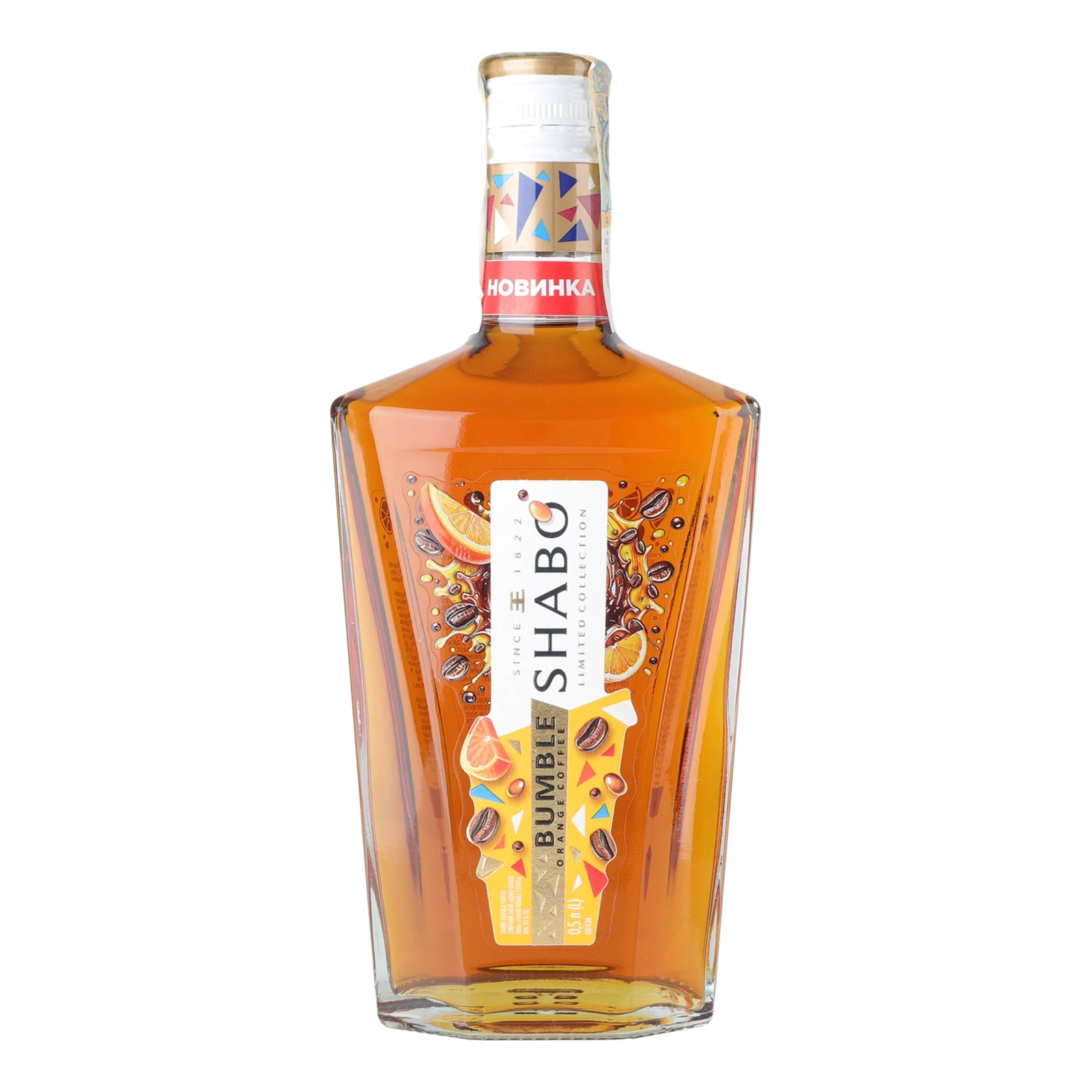 Напій спиртний Shabo Бамбл оранж кава 30% 0.5л
