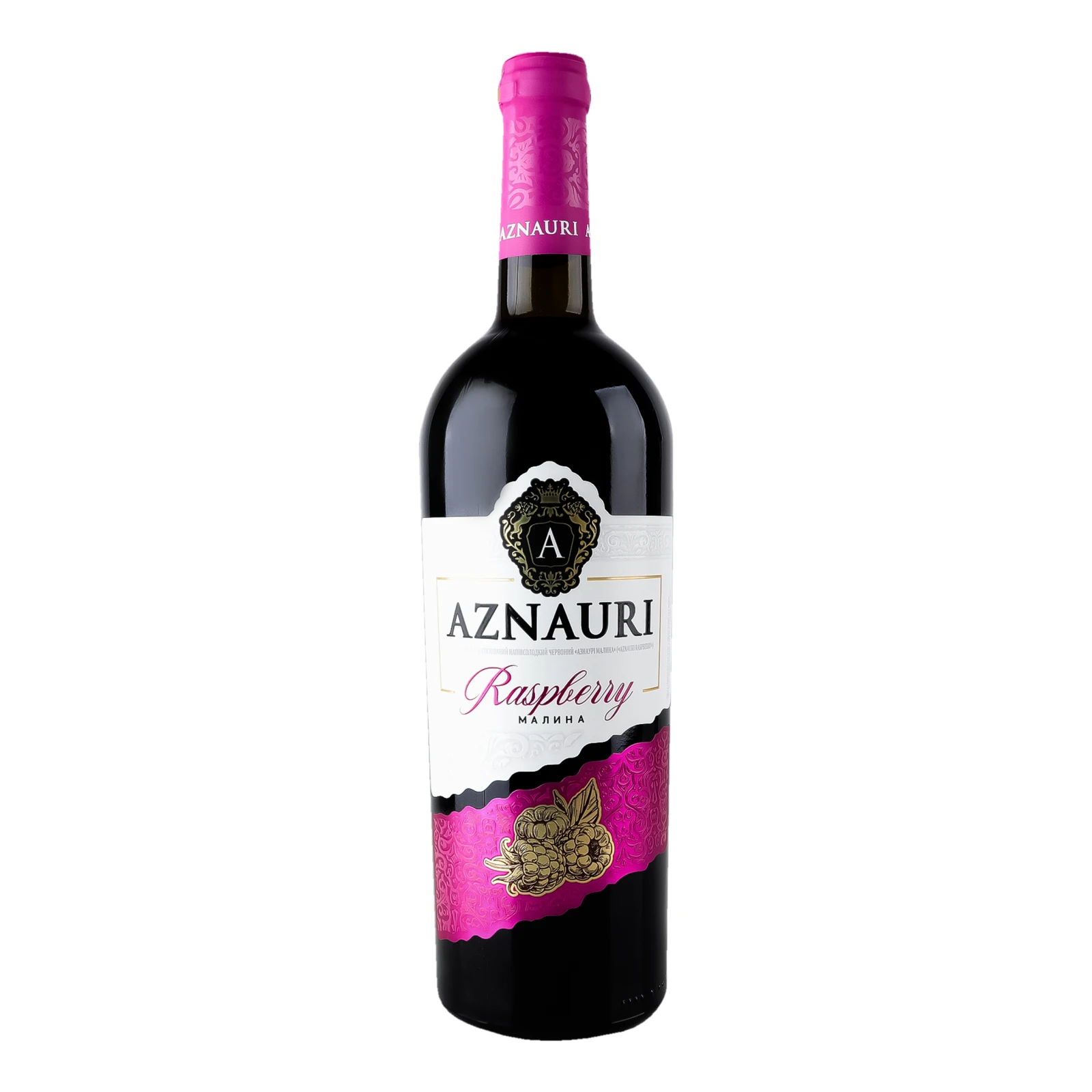 Напій винний Aznauri 0,75л 8,5-10% Raspberry черв. н/сол Новинка Фото навігації №:1