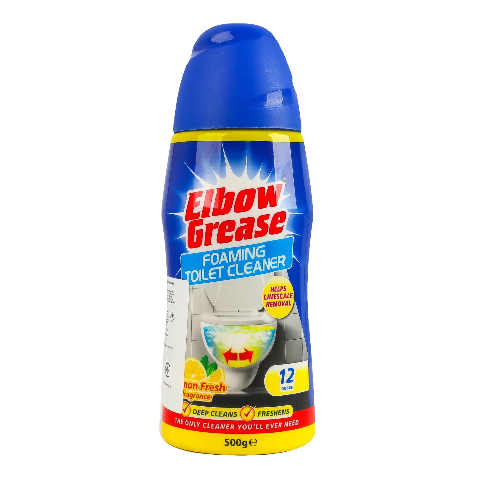 Засіб для чищення Elbow Grease для унітазу піноутворюючий Лимон 500г Фото №:1