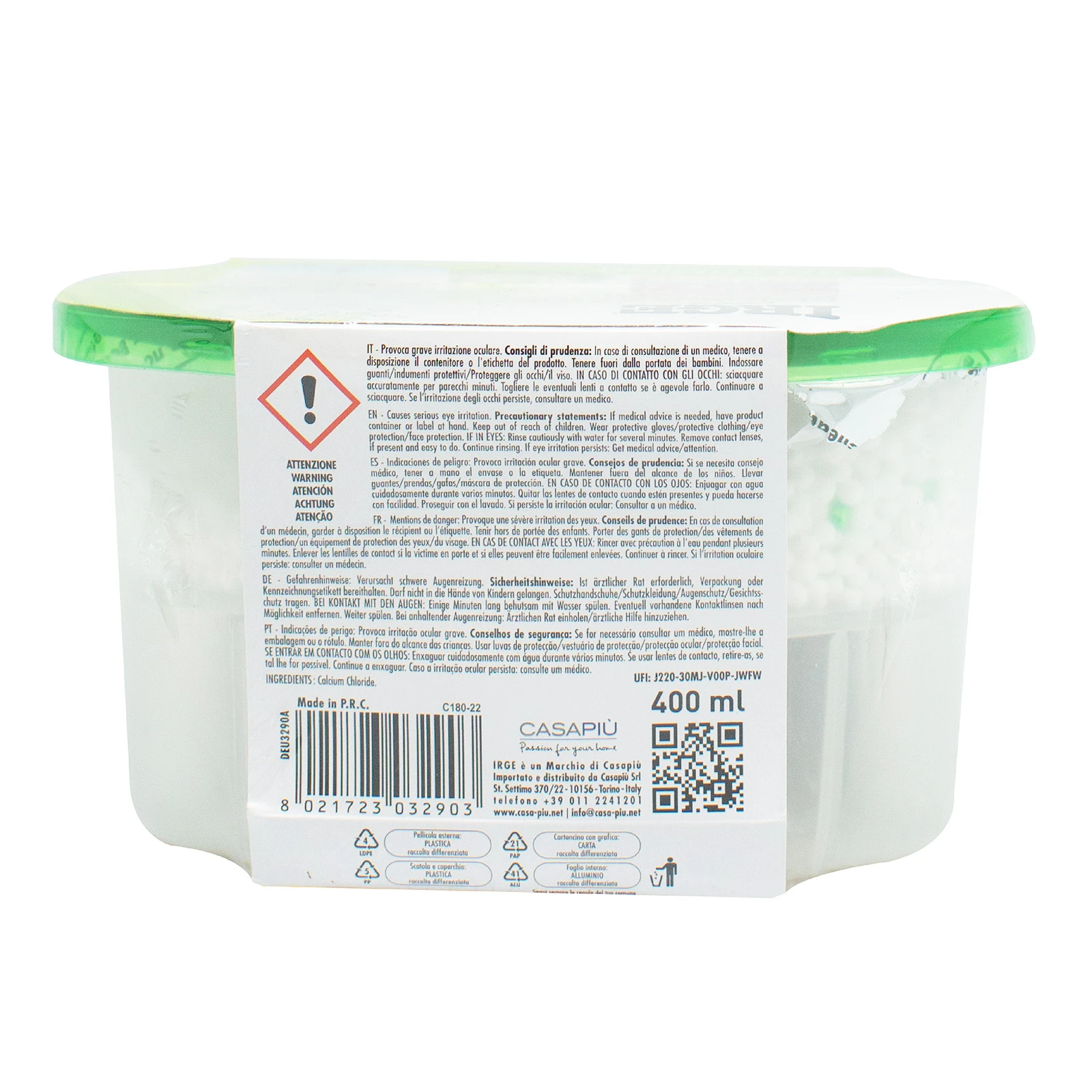 Поглинач запаху і вологи Irge 400мл Gelsomino Фото №:2