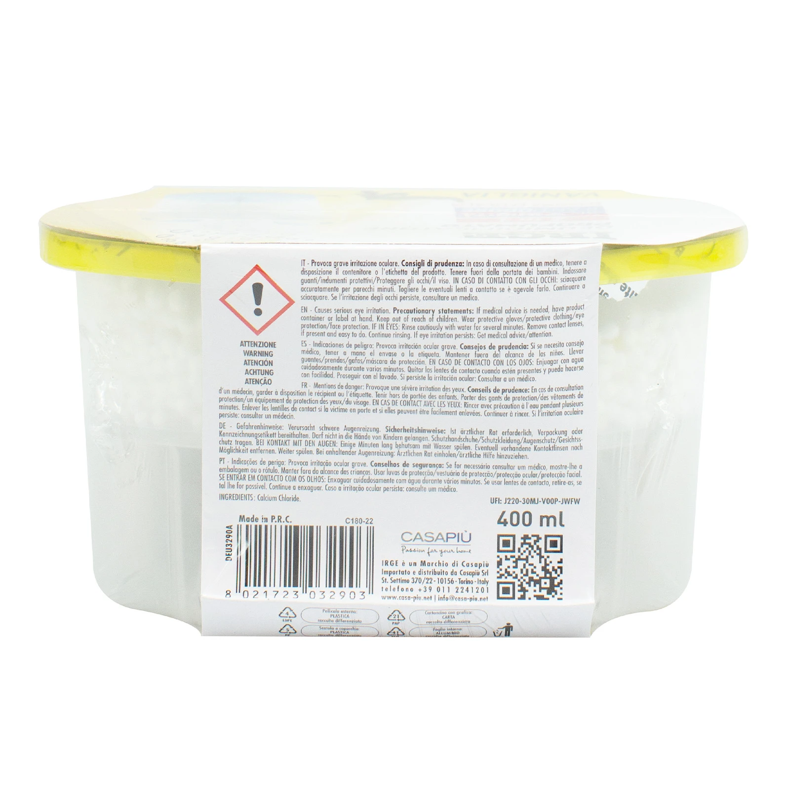 & Поглинач запаху і вологи Irge 400мл Ваніль Фото №:2