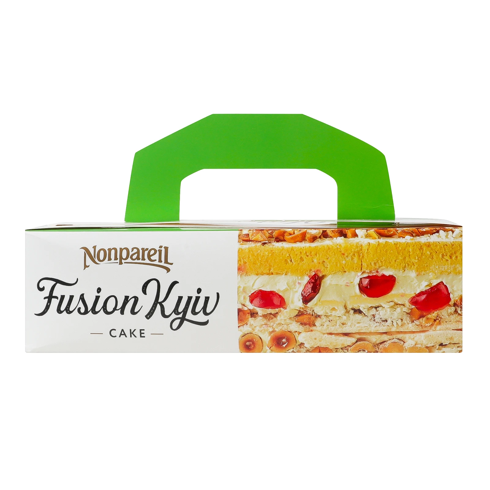 Торт Nonpareil Київський Фьюжн повітряно-бісквітний з журавлиною 300г Фото №:2