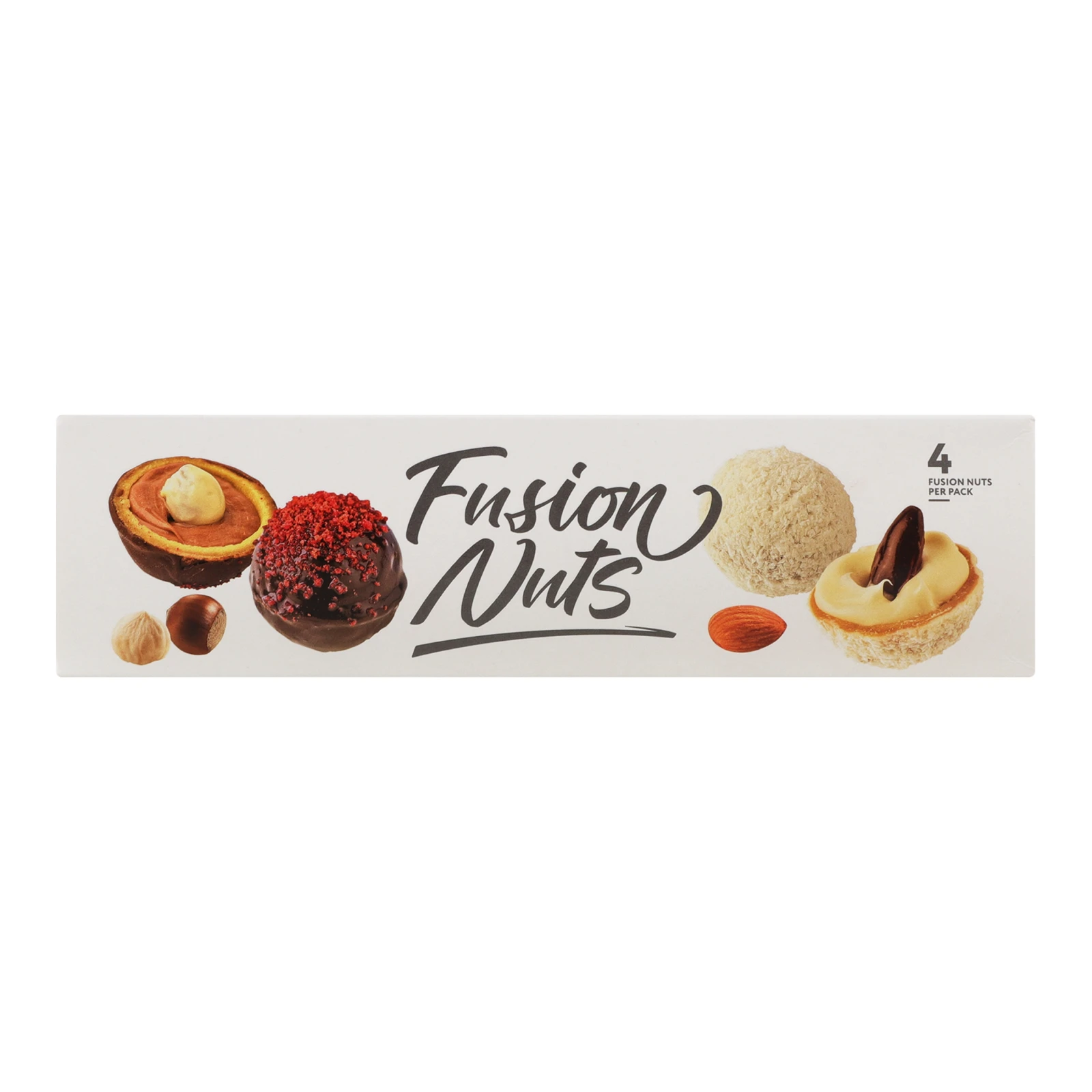 Тістечко Nonpareil 100г Fusion nuts Мікс Новинка Фото навігації №:1