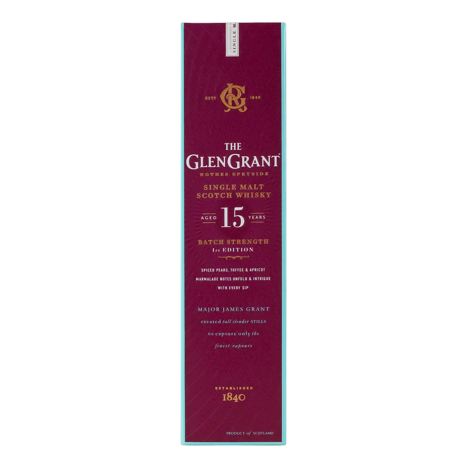 Віскі The Glen Grant 0,7л 50% Aged 15 Years Новинка Фото навігації №:1