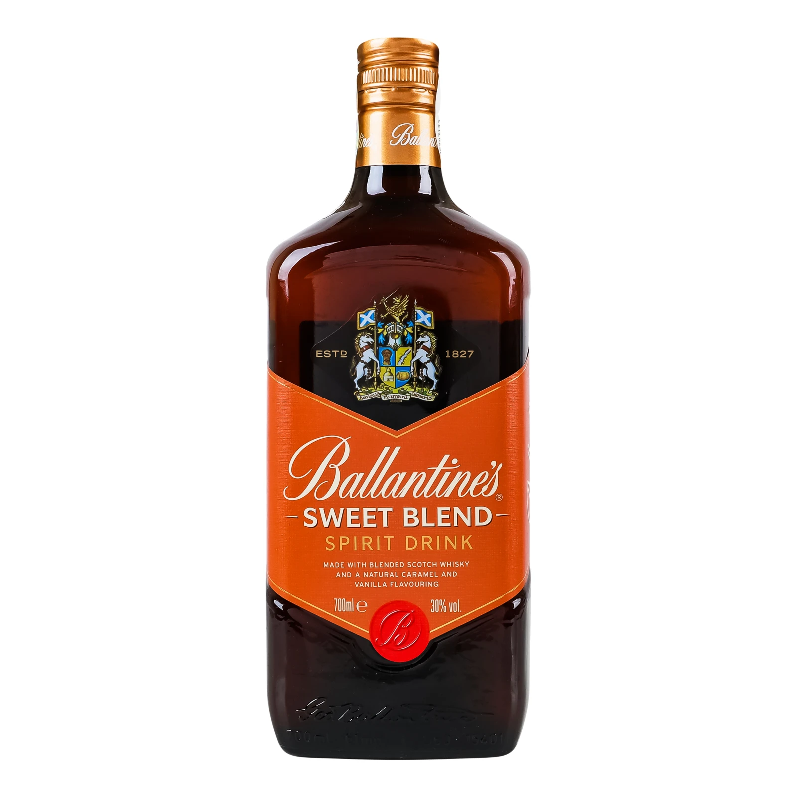 Напій спиртний Ballantine's Sweet blend 30% 0.7л Фото №:1