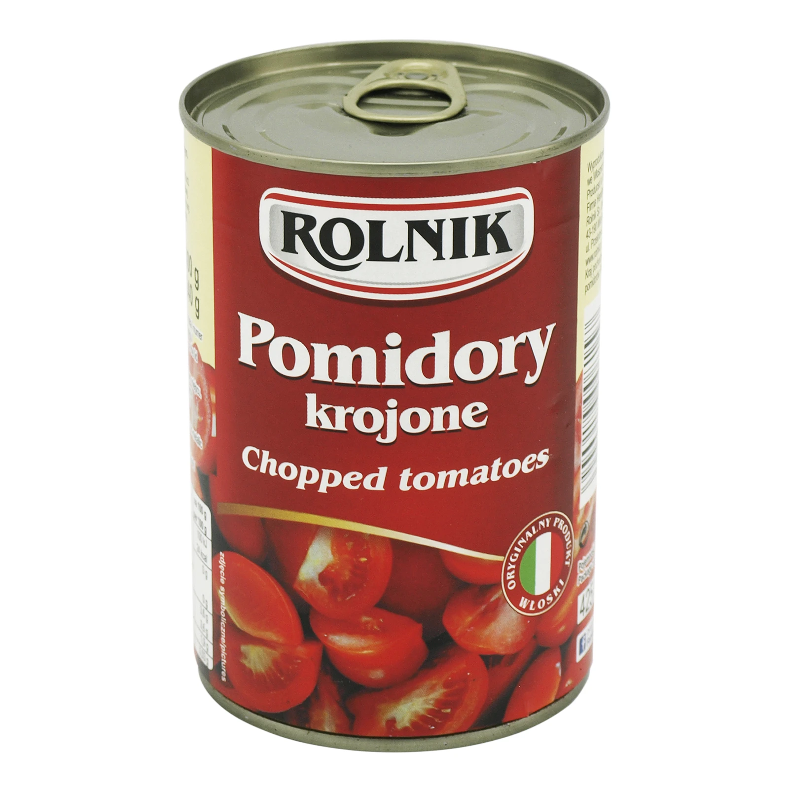 Томати Rolnik нарізані 400г Фото №:1