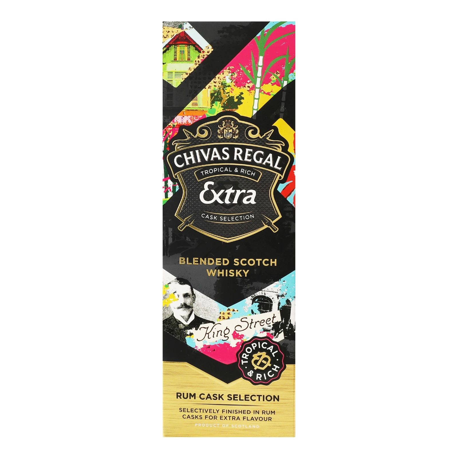 Віскі Chivas Regal Extra Rum cask selection шотландське купажоване 40% 0.7л