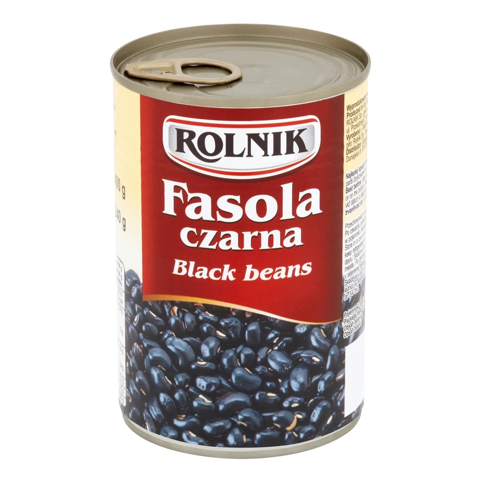 Квасоля Rolnik чорна 400г Фото №:1