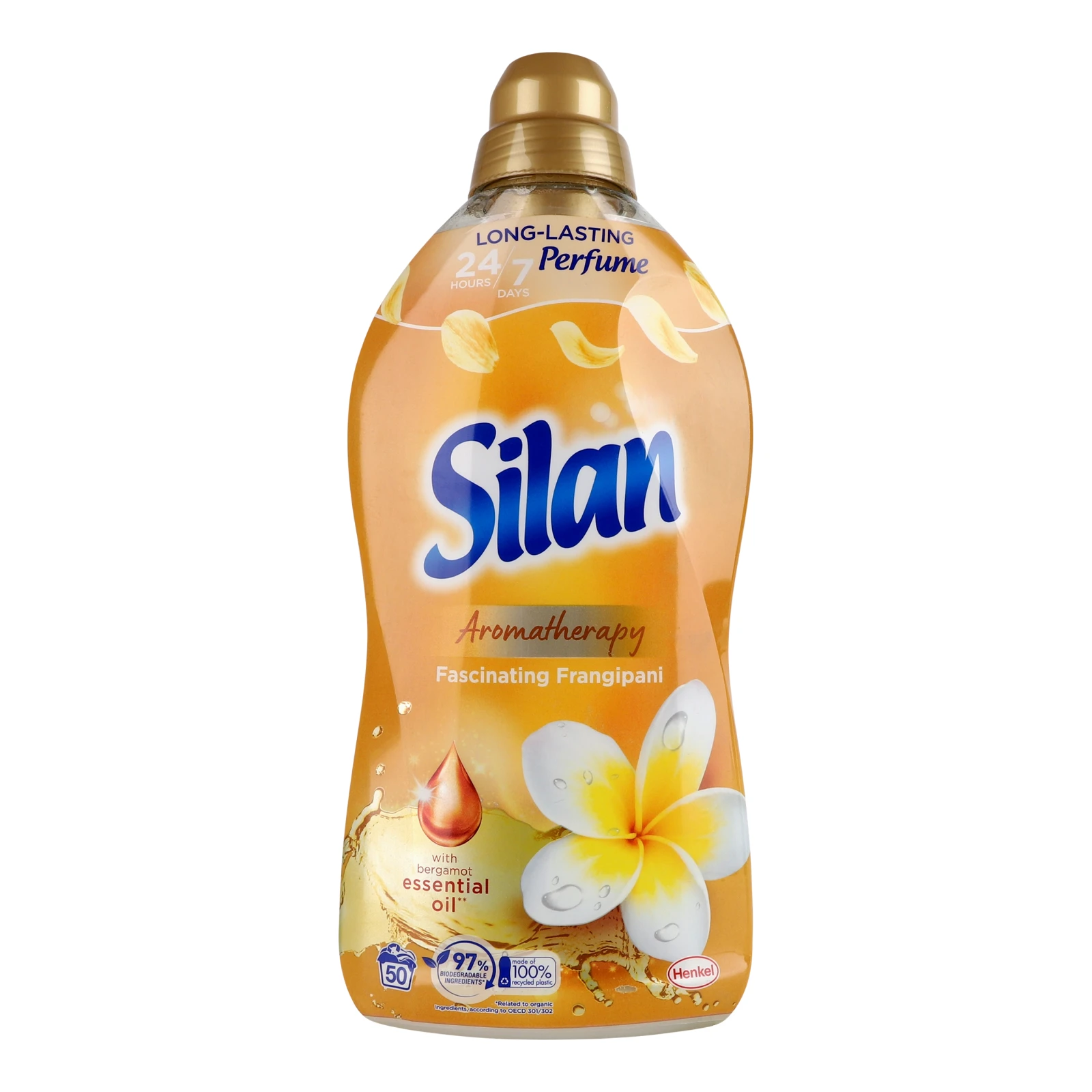 Пом`якшувач для тканин Silan 1.1л Fascinating Frangipani aromatherapy Новинка Фото навігації №:1