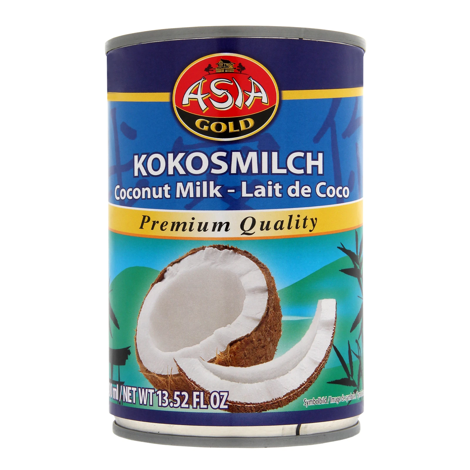Молоко кокосове Asia Gold 400мл
