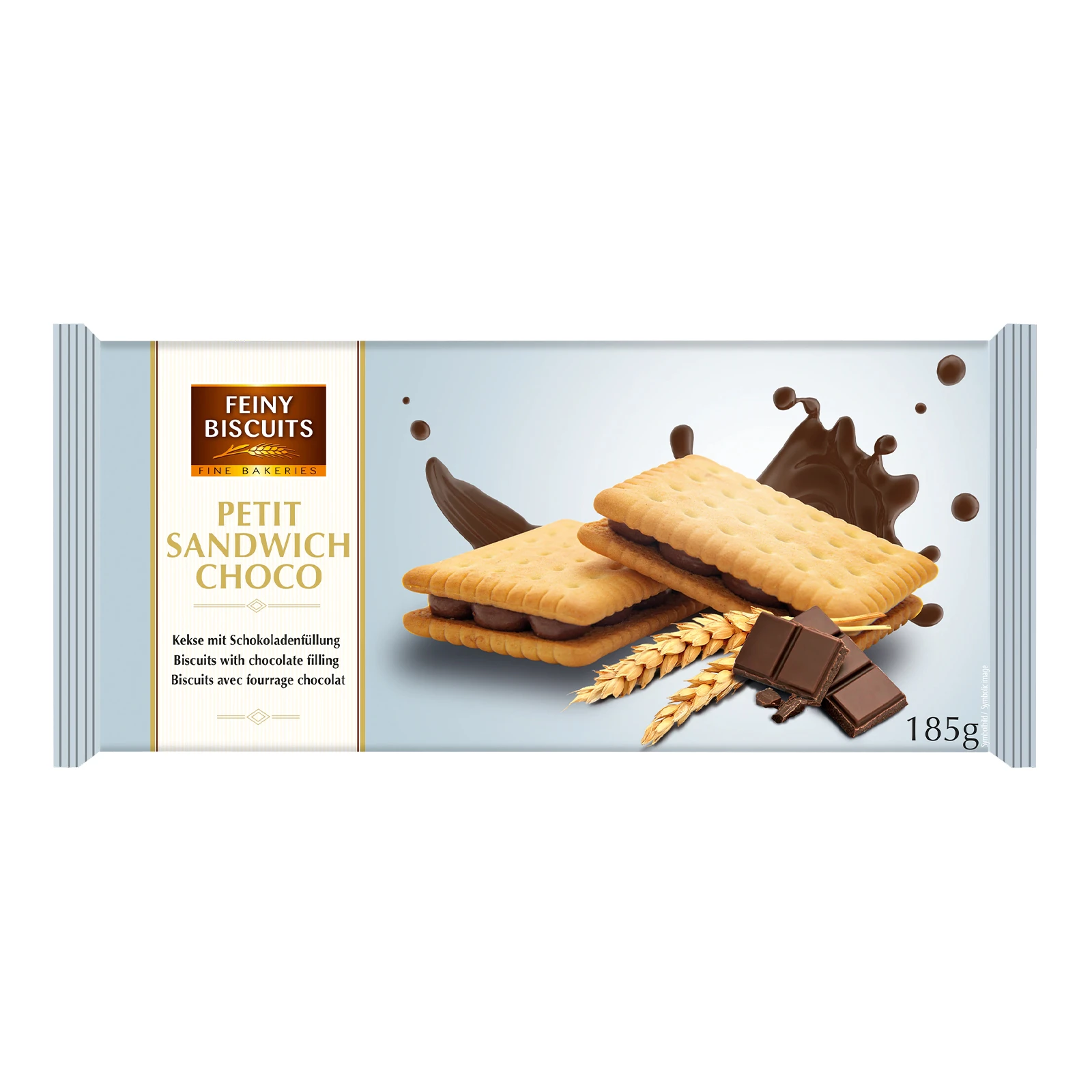 Печиво Feiny Biscuits Сендвіч з шоколадною начинкою 185г