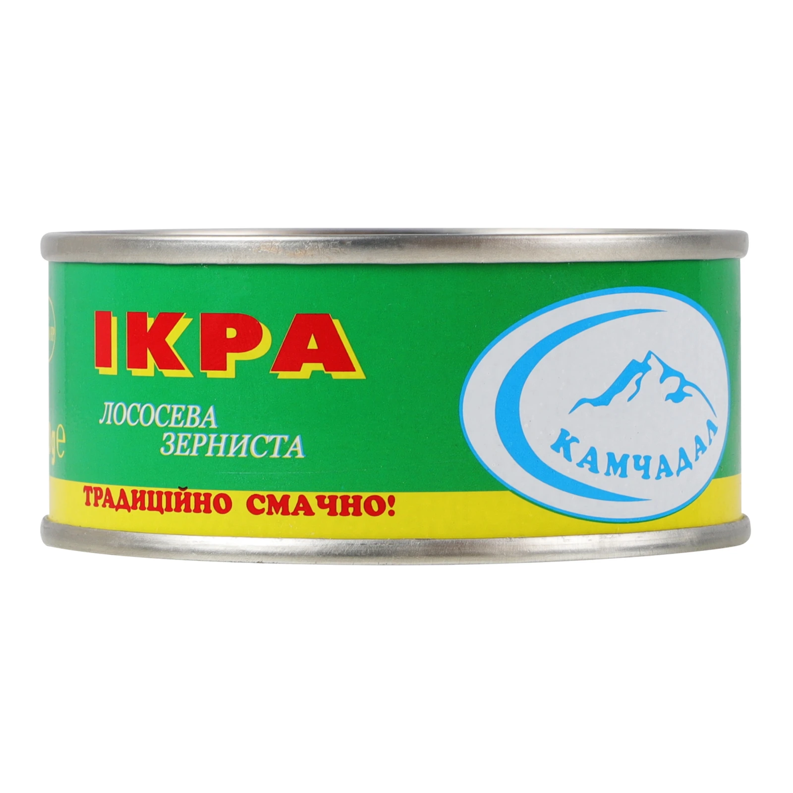 Ікра лососева Камчадал зерниста солена 80г Фото №:1