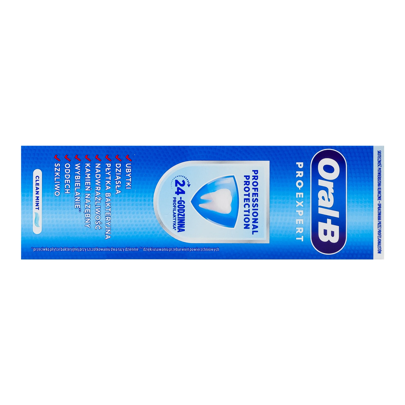 Паста зубна Oral-B Pro-Expert Професійний захист для дорослих та дітей від 12-ти років 75мл Фото №:2