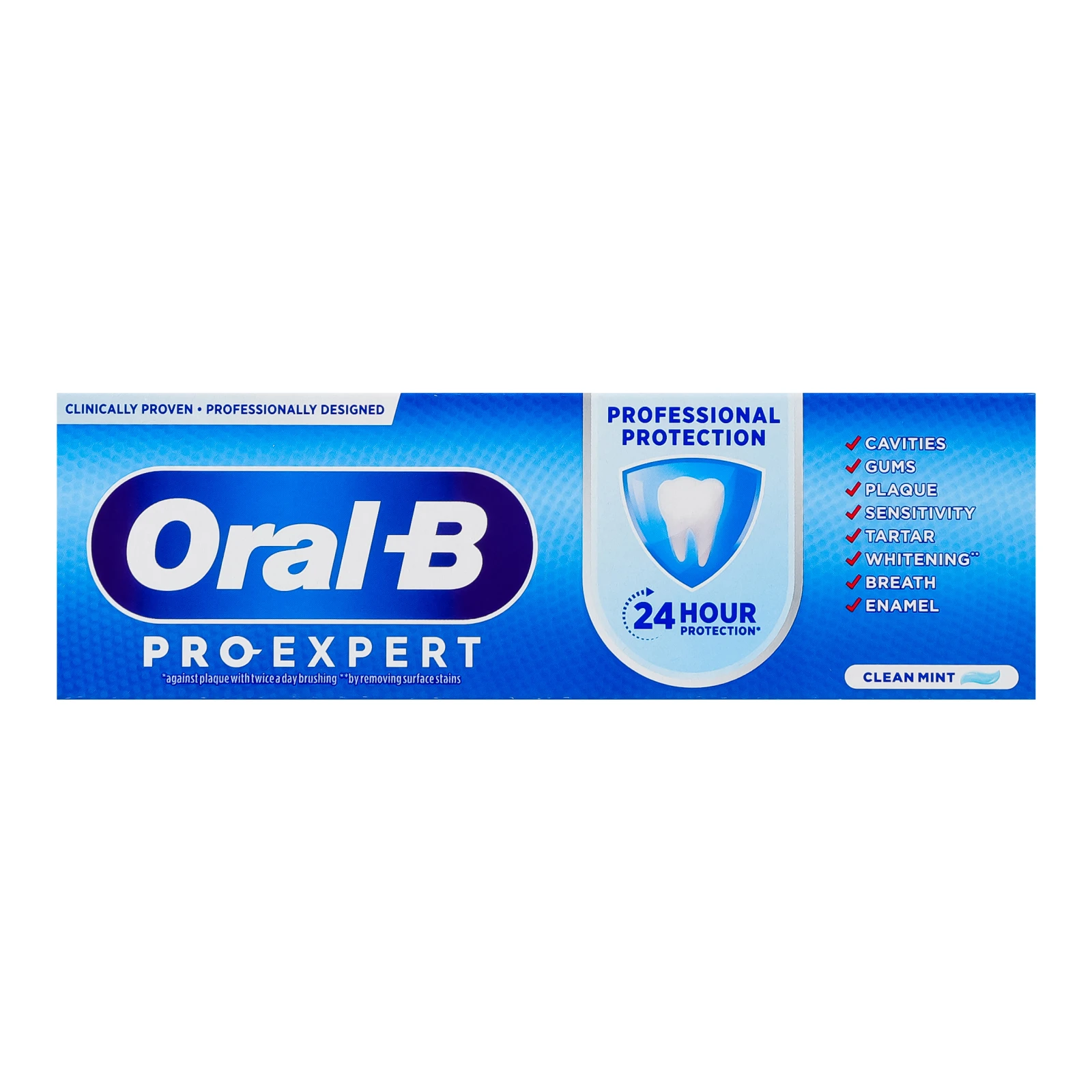Паста зубна Oral-B Pro-Expert Професійний захист для дорослих та дітей від 12-ти років 75мл Фото №:1
