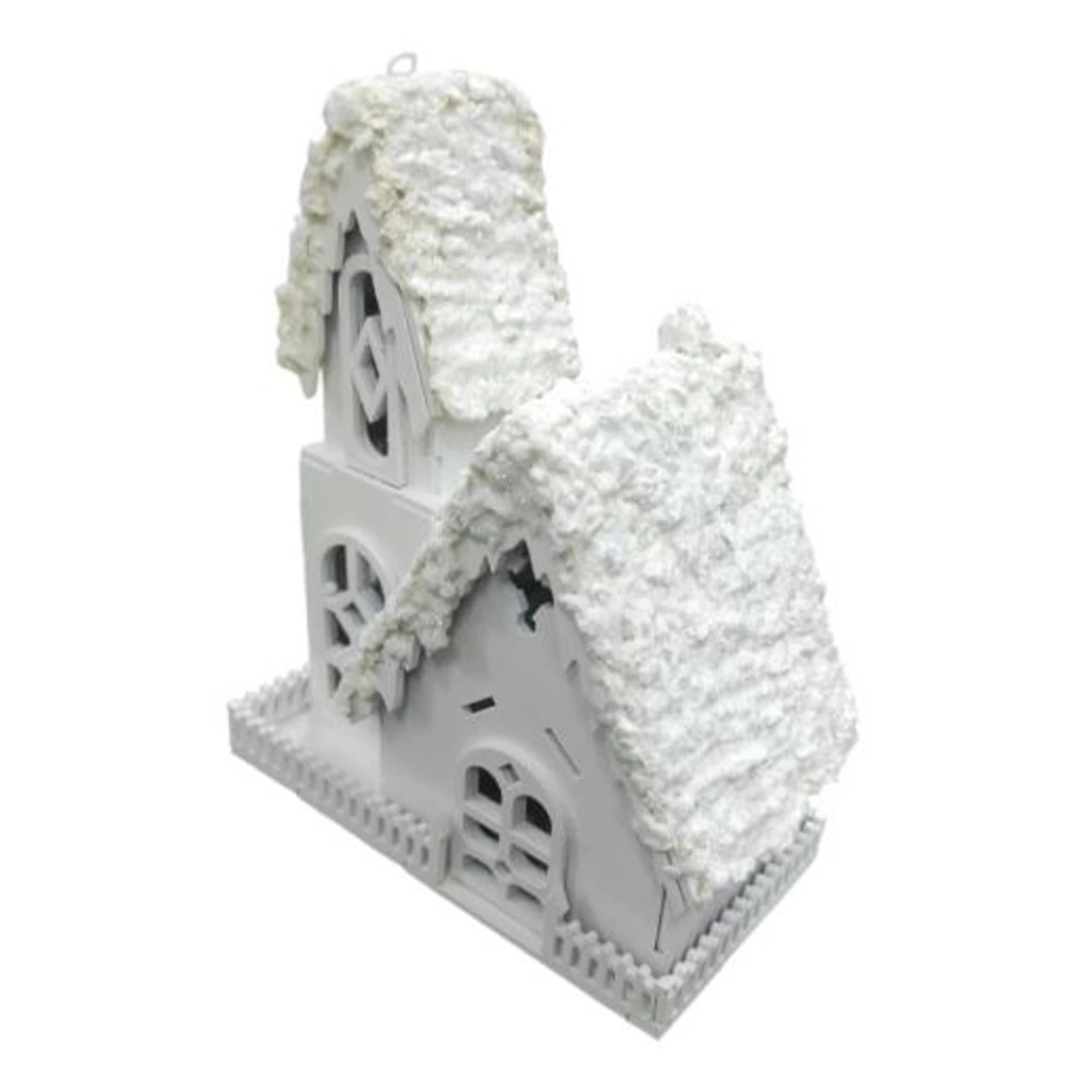 Будинок Dashuri декоративний 41 білий діод 1шт Фото №:1