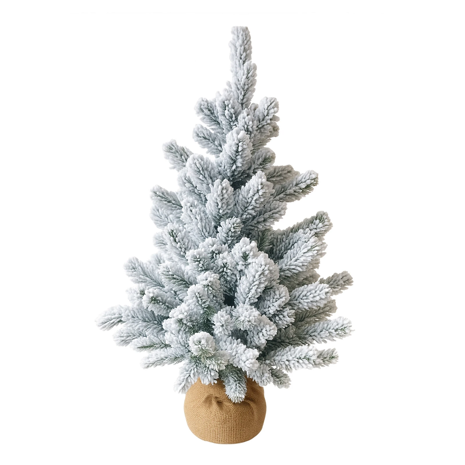 Ялинка Dashuri новорічна 76 засніжена у горщику 70см Фото №:1