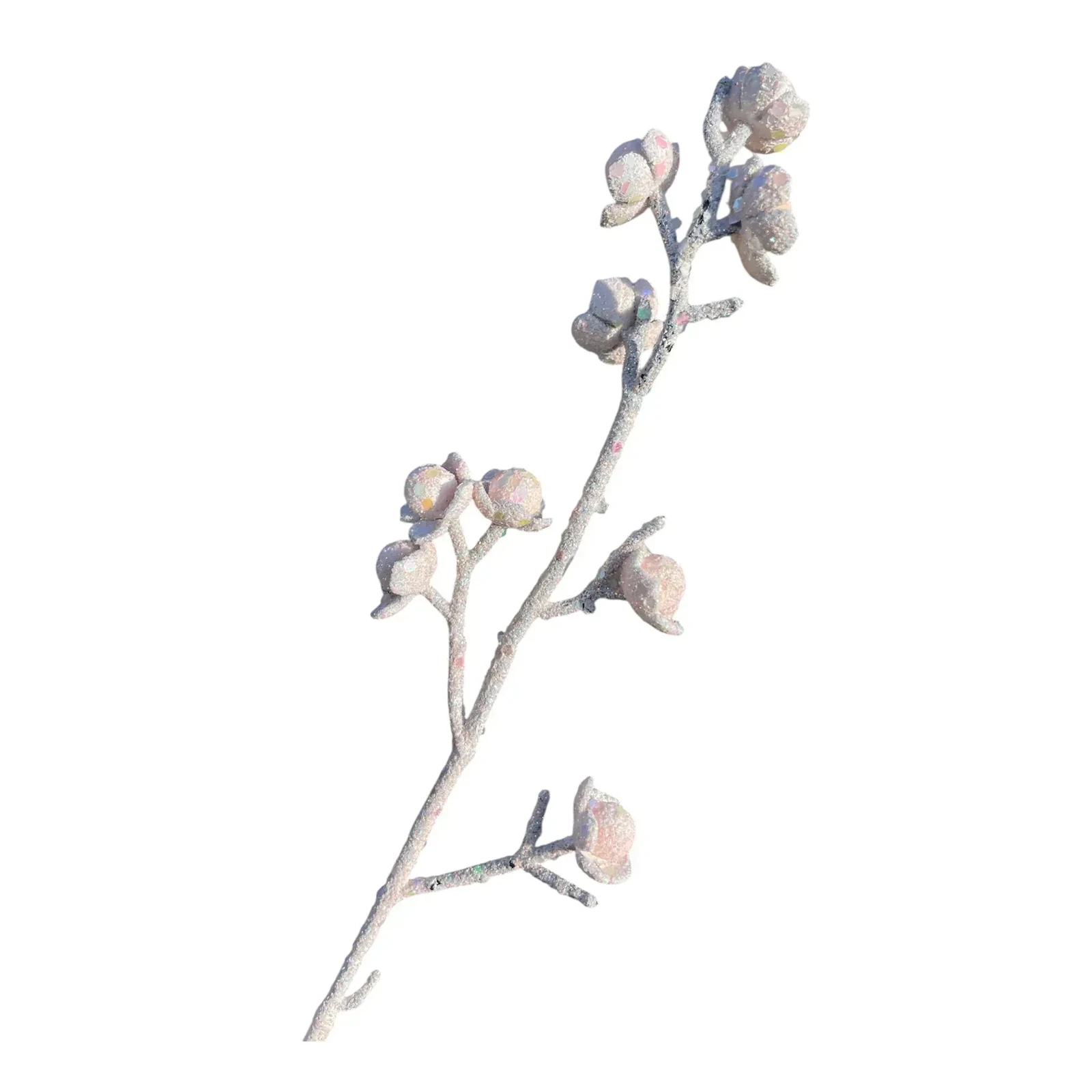 Гілка Dashuri новорічна декоративна 387см Сакура пудра 1шт Фото №:1