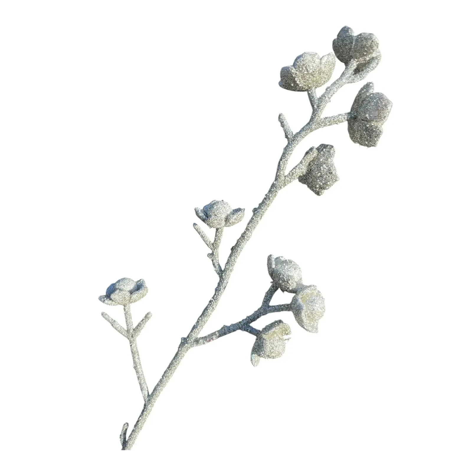 Гілка Dashuri новорічна декоративна 387см Сакура шампань 1шт Фото №:1