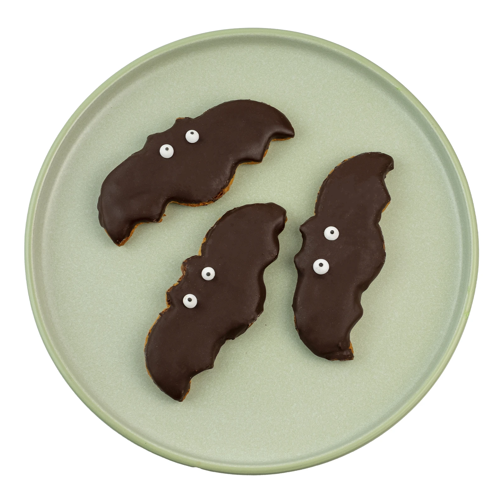 Пряник Горбушка імбирний Гелловін Кажани 40г Фото №:1