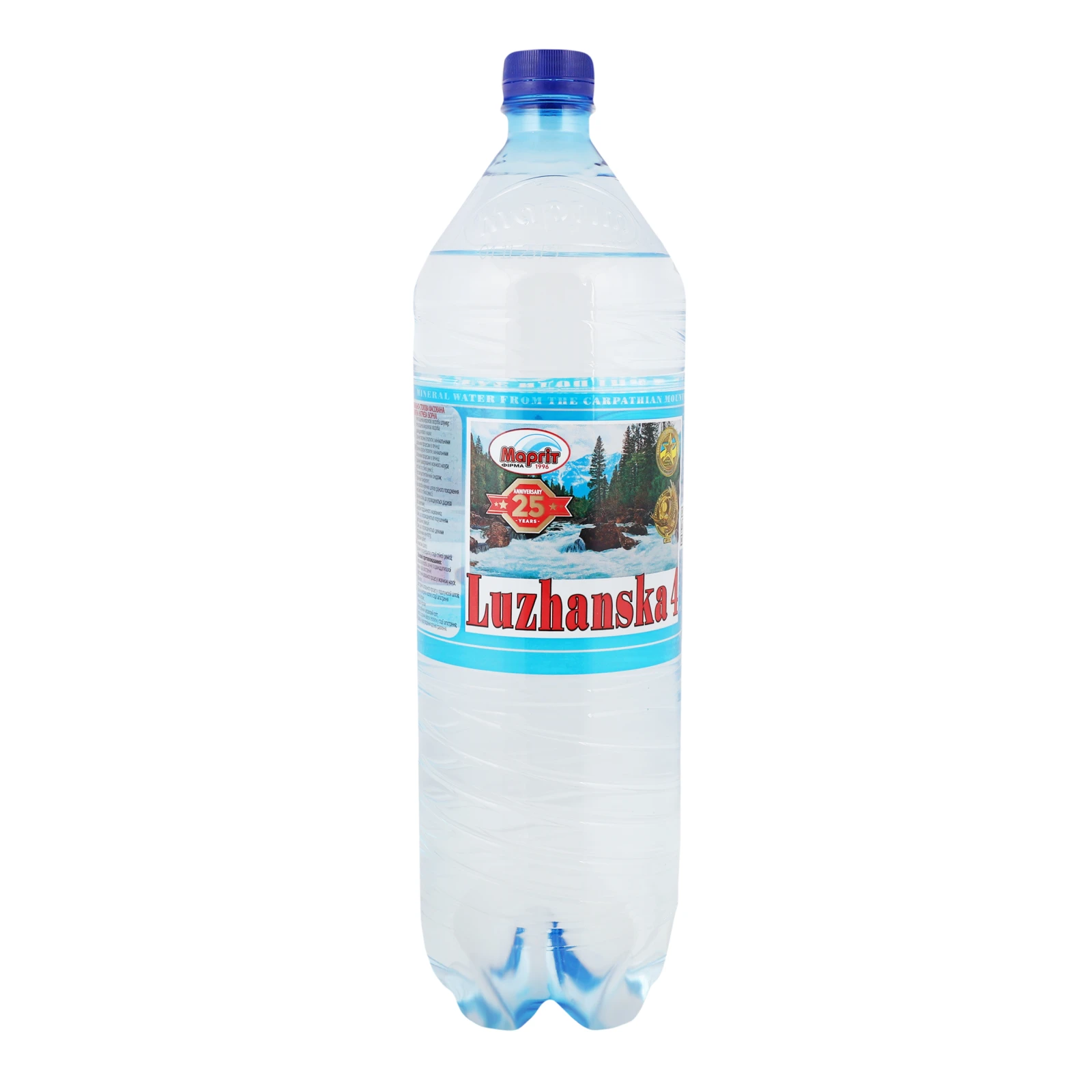 Вода Лужанська-4 1,5л мінеральна газ пл/пляш фото 2