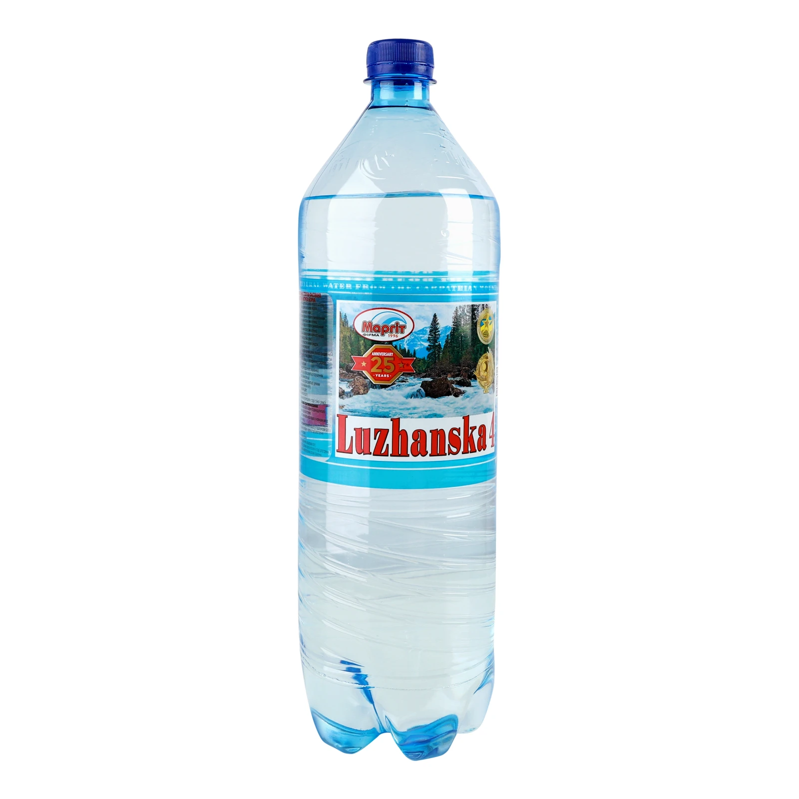 Вода Лужанська-4 1,5л мінеральна газ пл/пляш Новинка Фото №:2