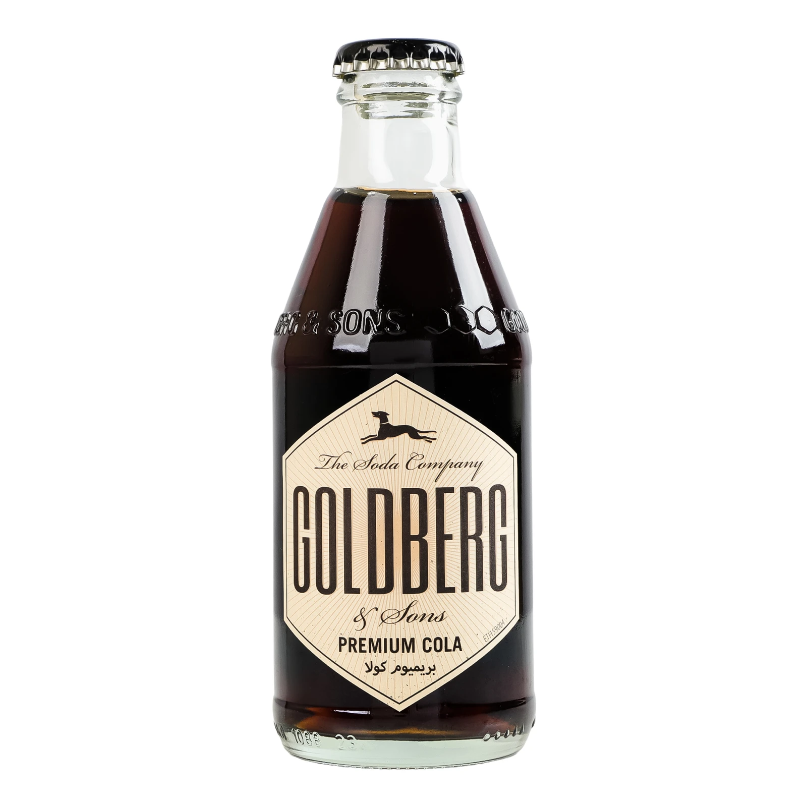 Напій Goldberg Premium Cola безалкогольний з кофеїном 200мл