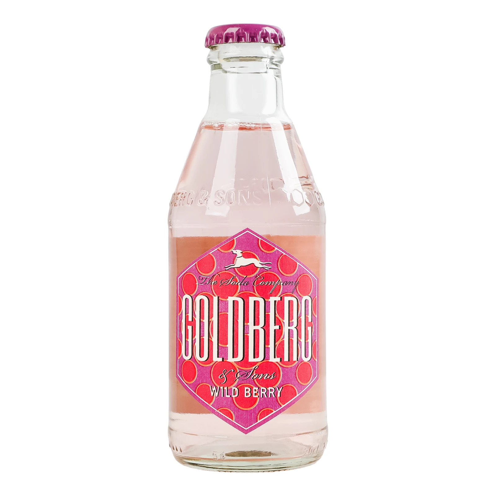 Напій Goldberg Wild Berry безалкогольний з ягідним ароматом 200мл