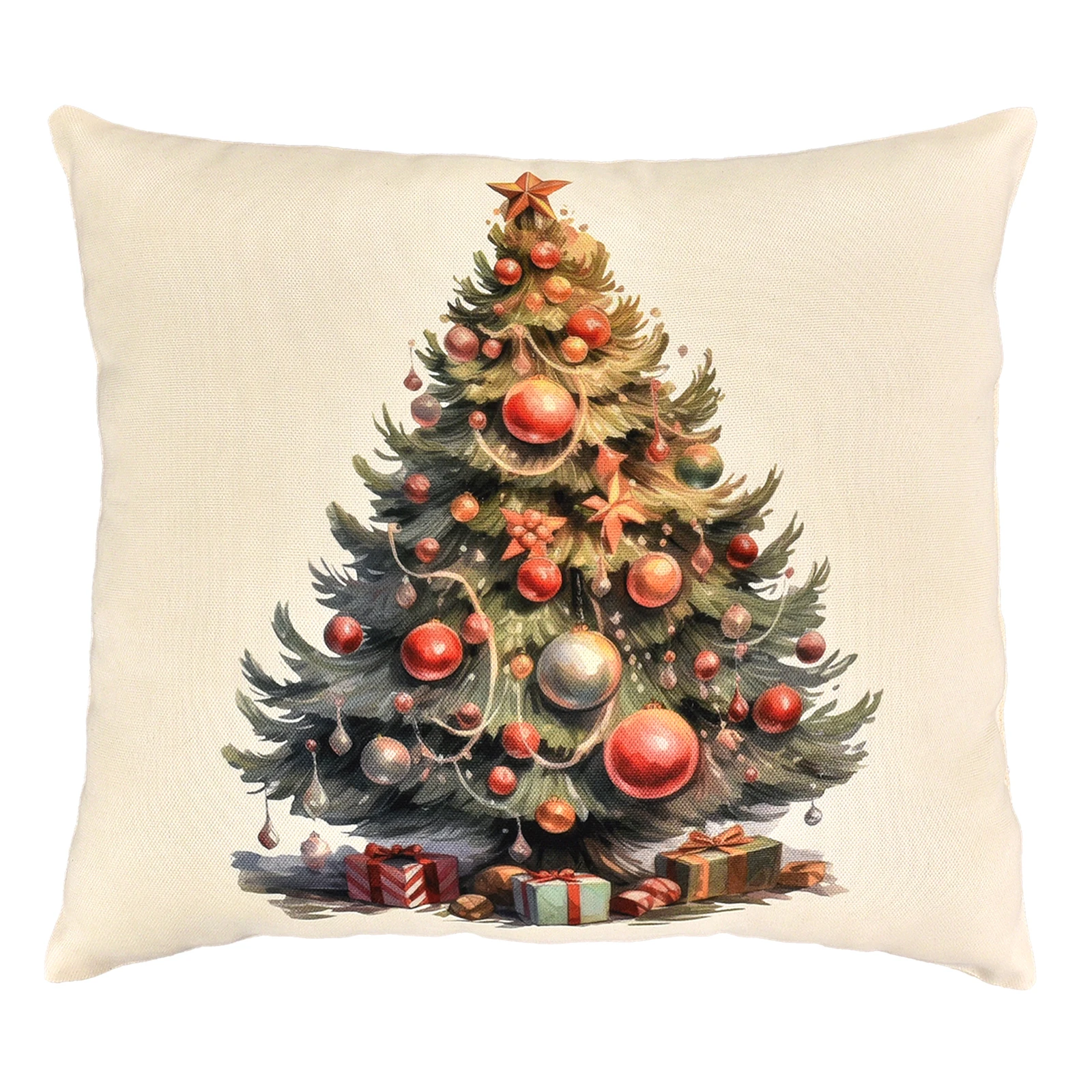 Подушка Strateg мікровелюр Різдвяна Ялинка 35*40см 61161 Фото №:1