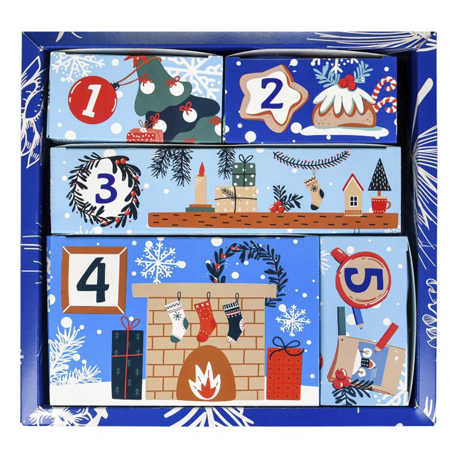 Набір для творчості Strateg Зимовий адвент календар 31047 Фото №:2