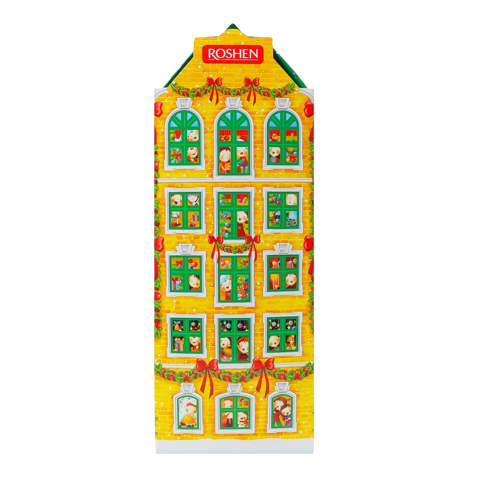 Набір подарунковий Roshen Новорічний будиночок 729г Фото №:2