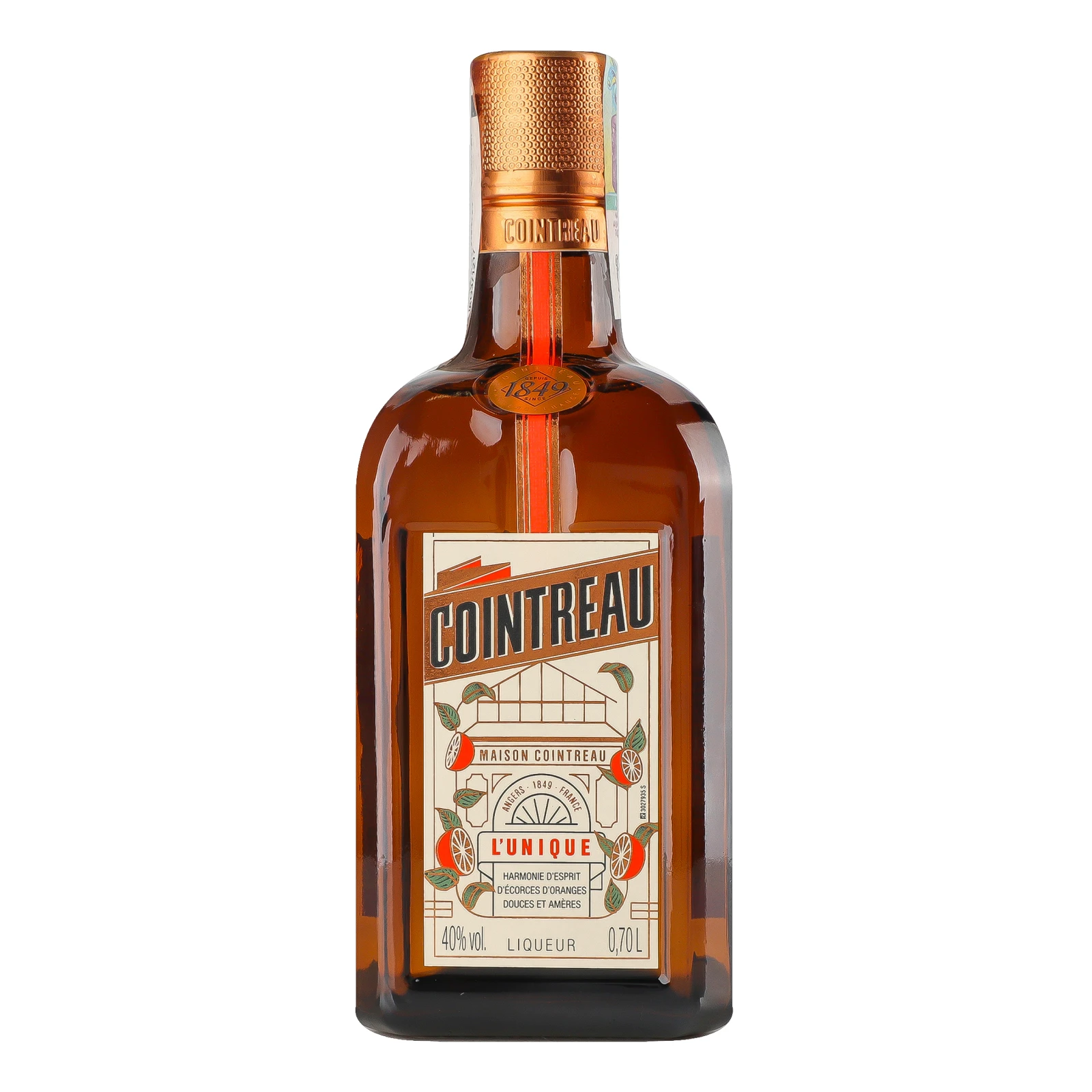 Лікер Cointreau 40% 0.7л Фото №:1