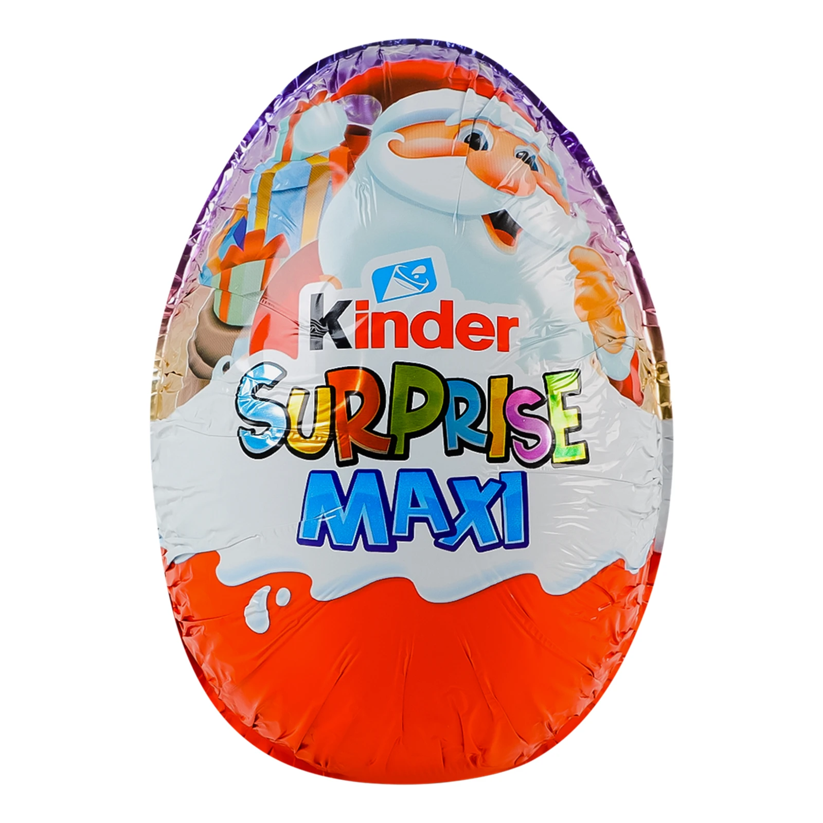 Яйце шоколадне Kinder Surprise Maxi з молочного шоколаду з молочним внутрішнім шаром та іграшкою 100г Фото №:1