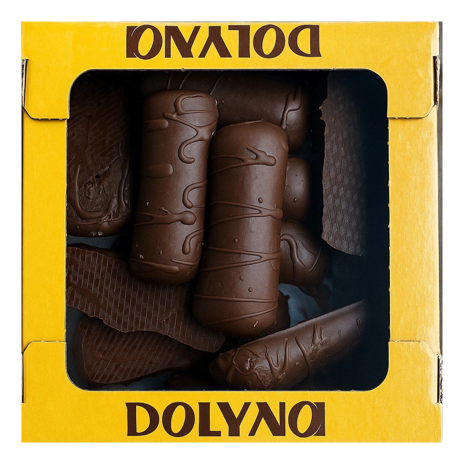 Пряник Dolyna 300г заварний глазурований Шоконель Новинка Фото №:1