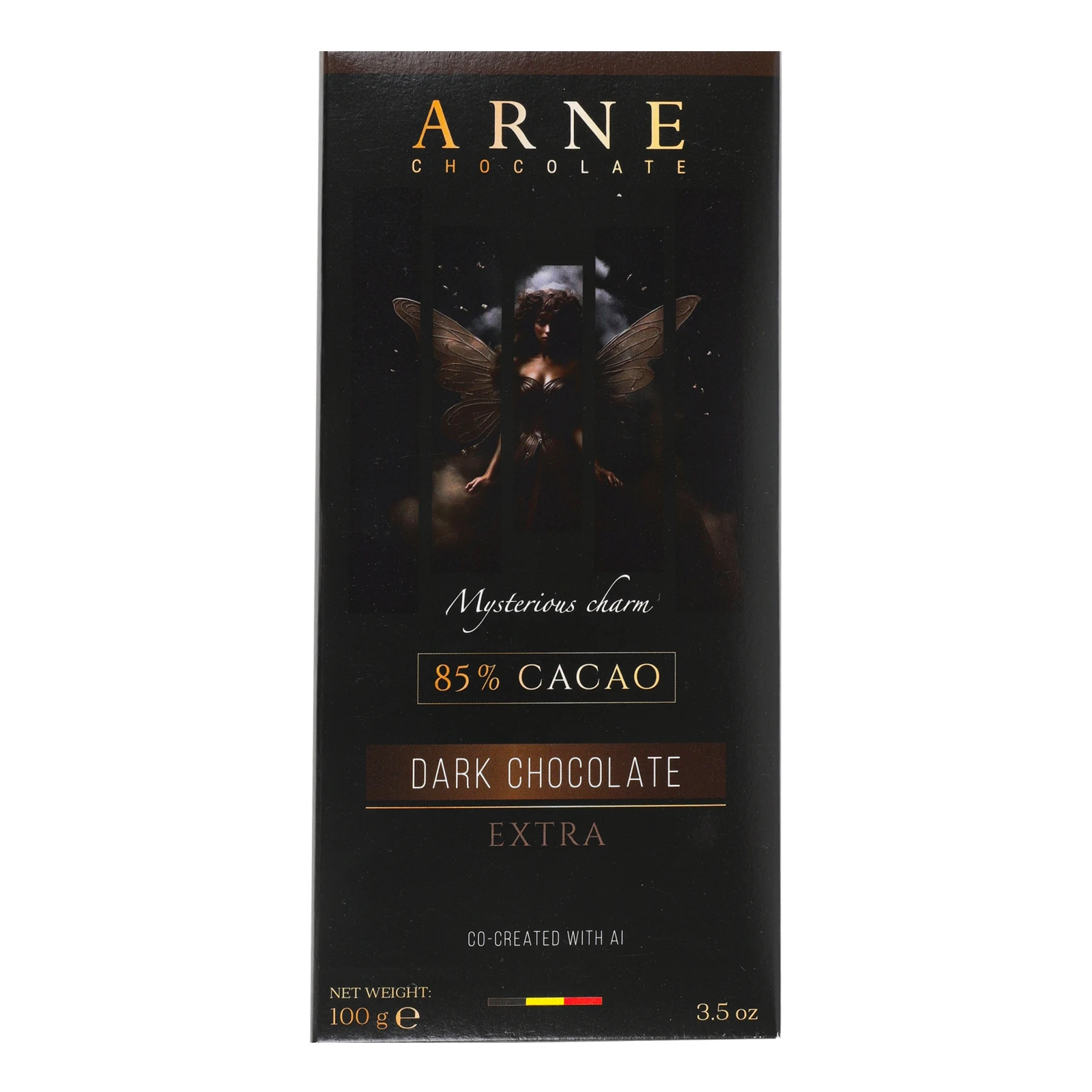 Шоколад Arne Mysterious charm Extra чорний 85% 100г Фото №:1