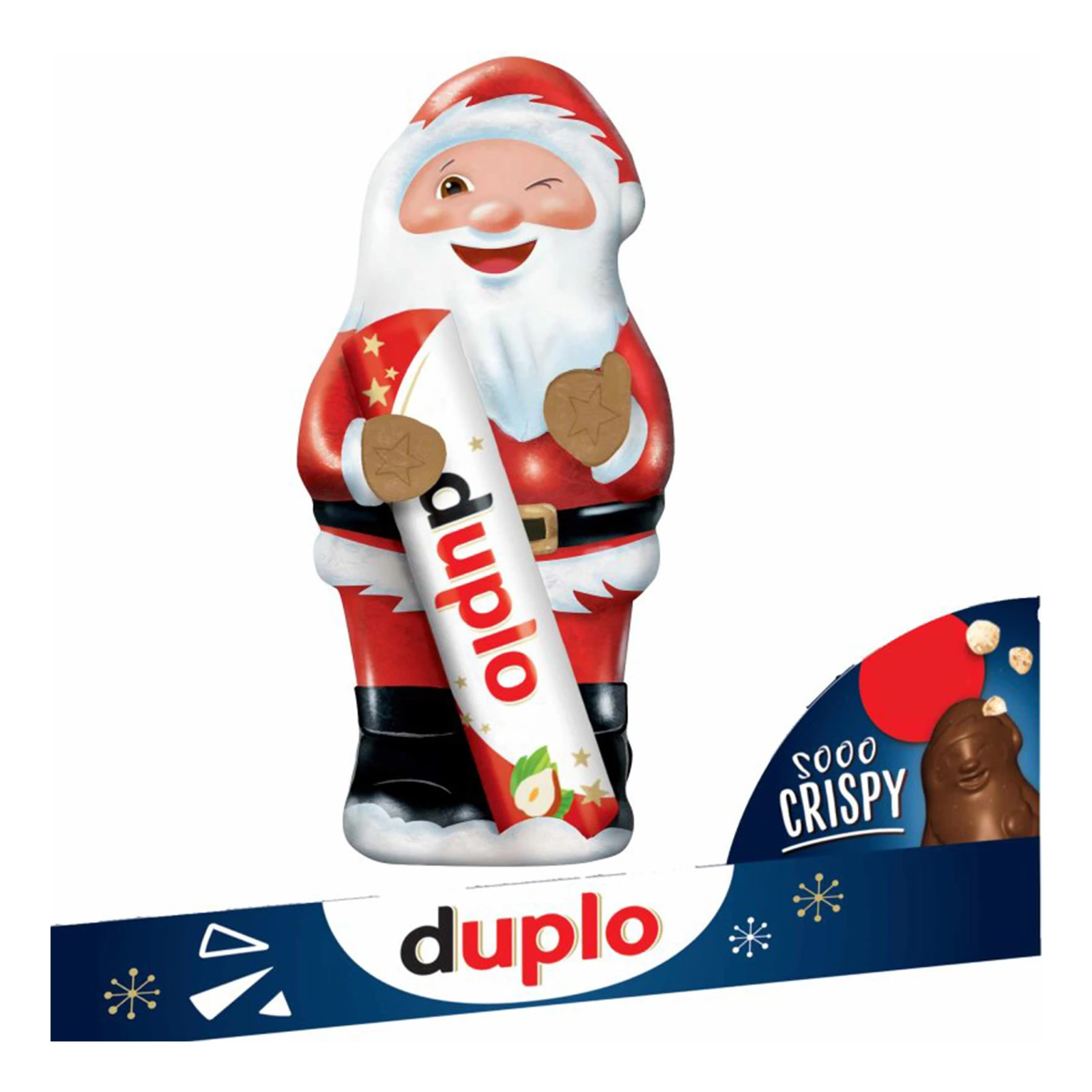 Шоколадна фігурка Kinder 75г duplo Weihnachtsmann Фото №:1