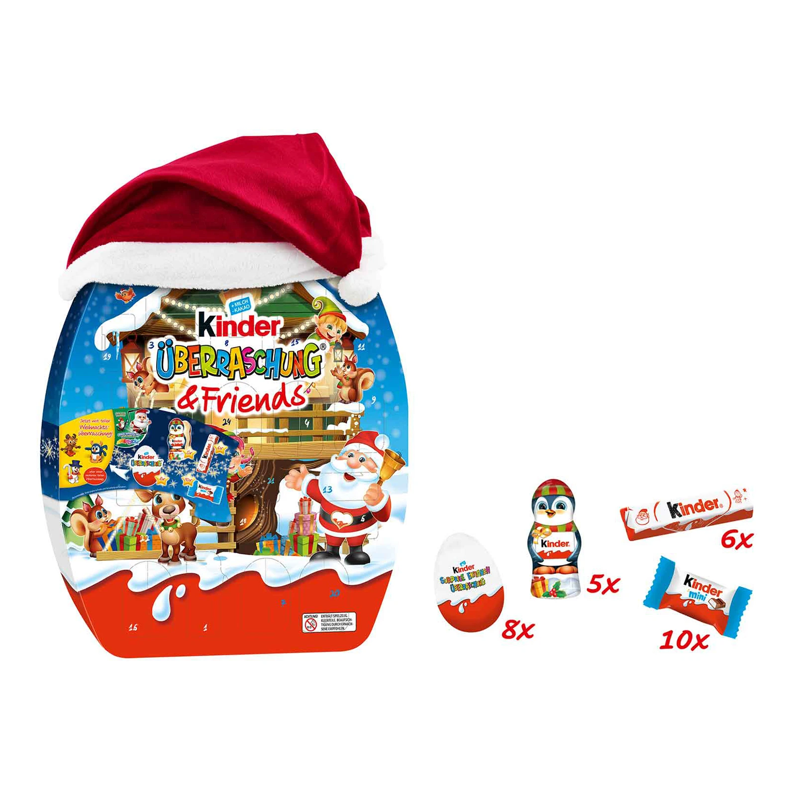 Набір кондит. виробів Kinder 370г Uberraschung & Friend Новинка Фото №:3