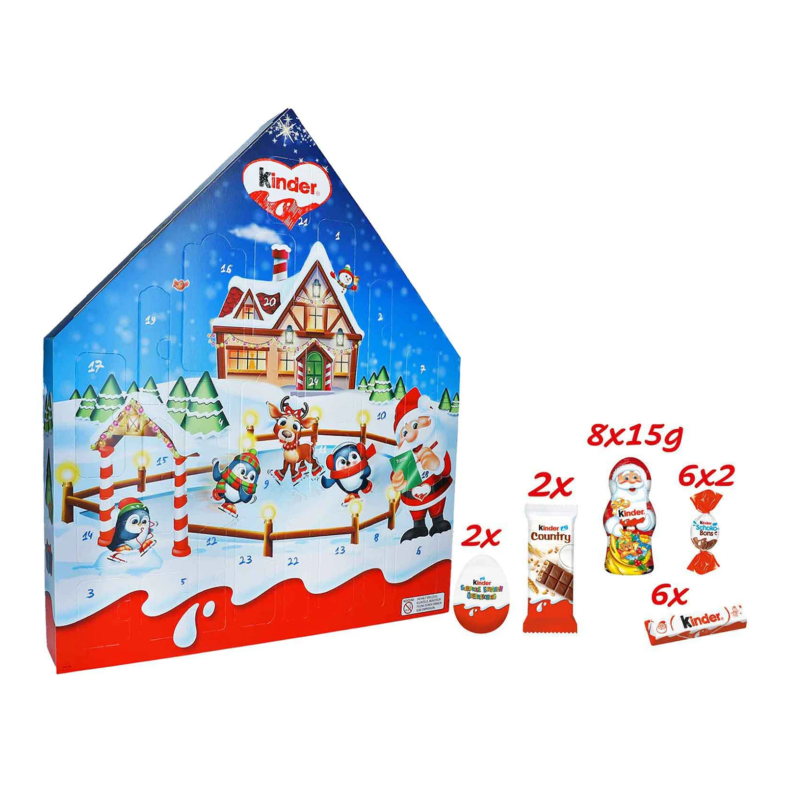 Набір кондит. виробів Kinder 351г Maxi Mix Новинка Фото №:1