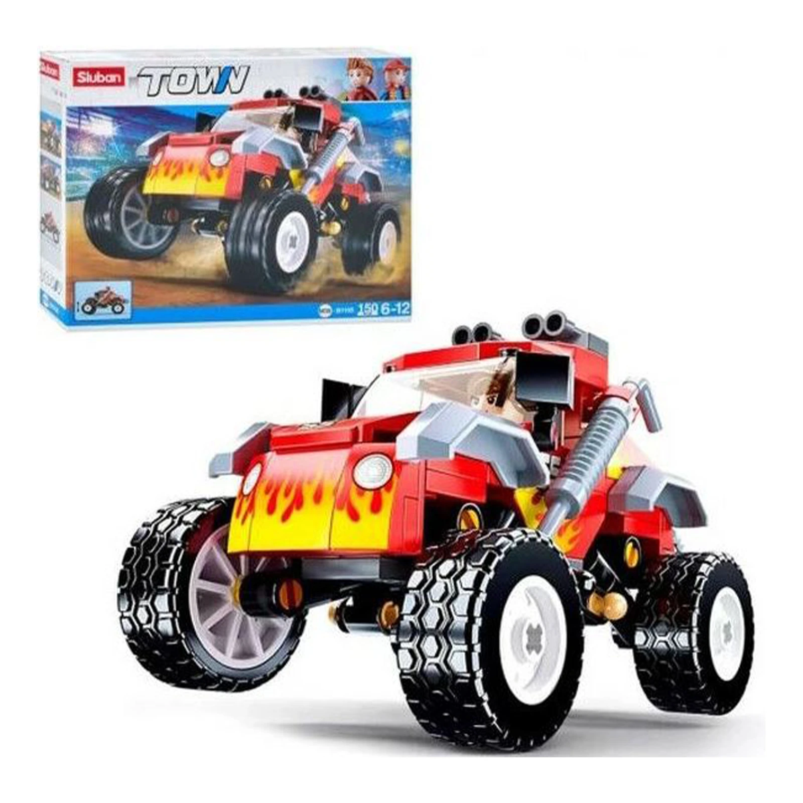 Конструктор Sluban M38-B1105 Town Позашляховик 150 дет. Фото №:2