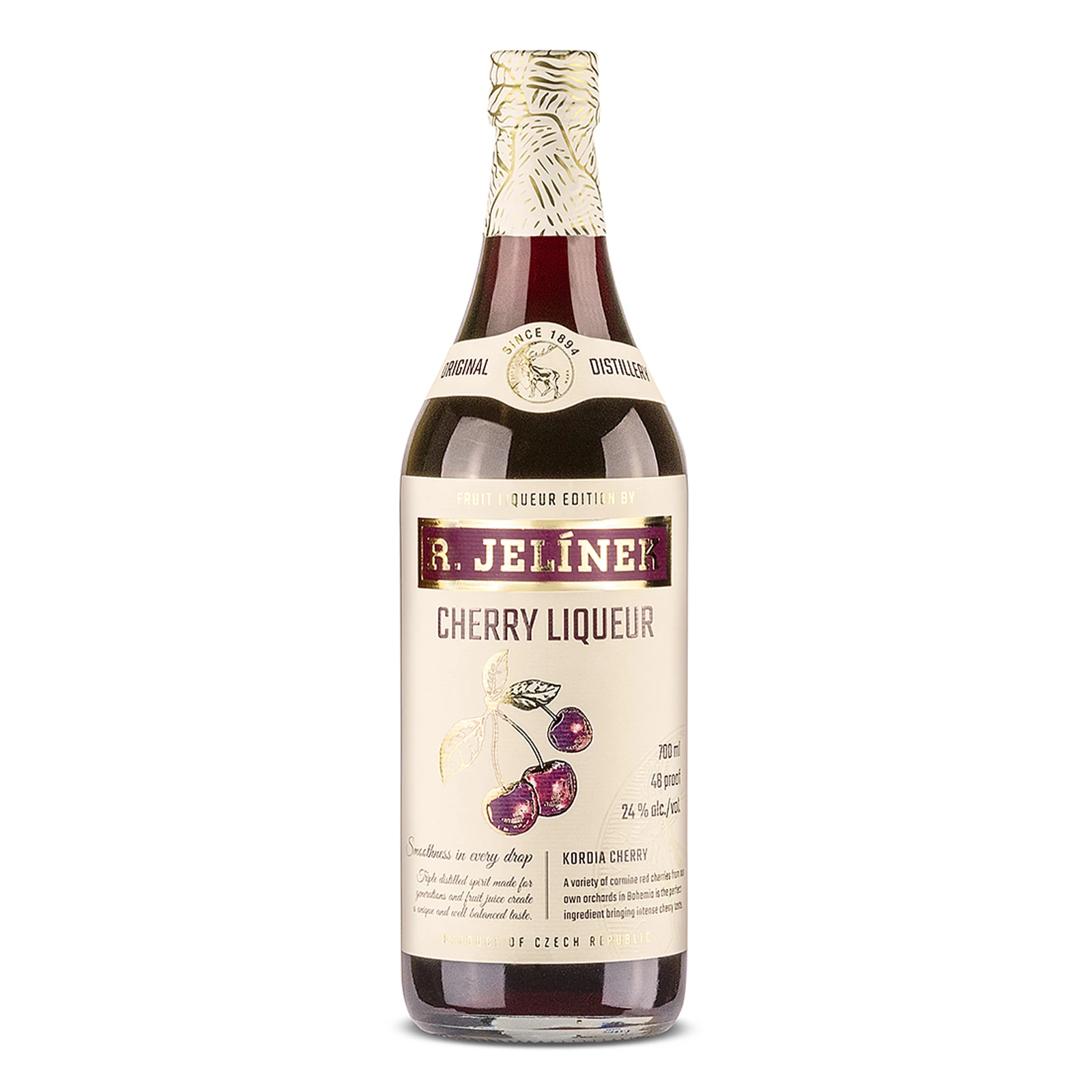 Лікер R. Jelinek вишневий 24% 0.7л Фото №:1
