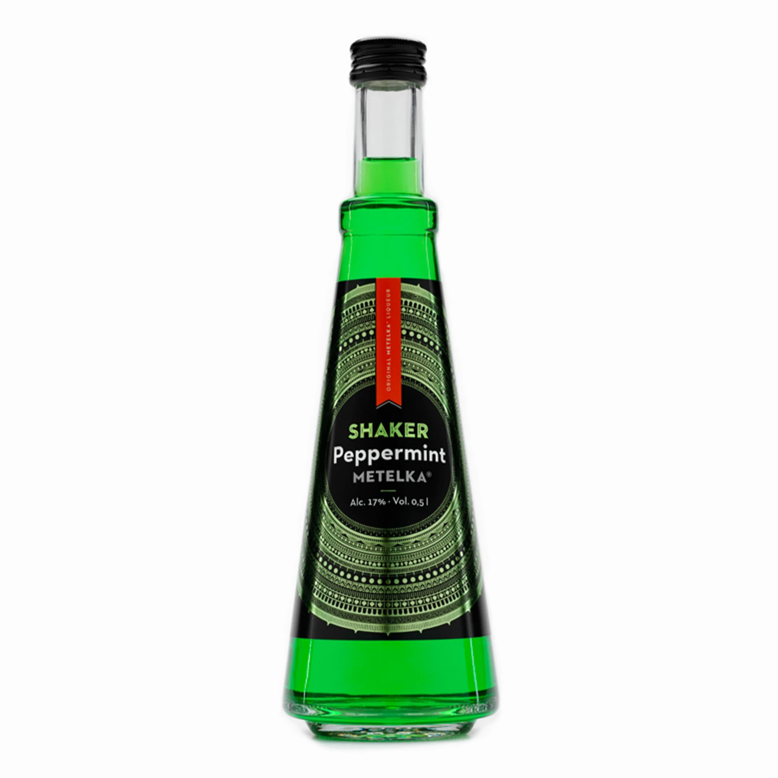 Лікер Shaker Peppermint 17% 0.5л Фото №:1