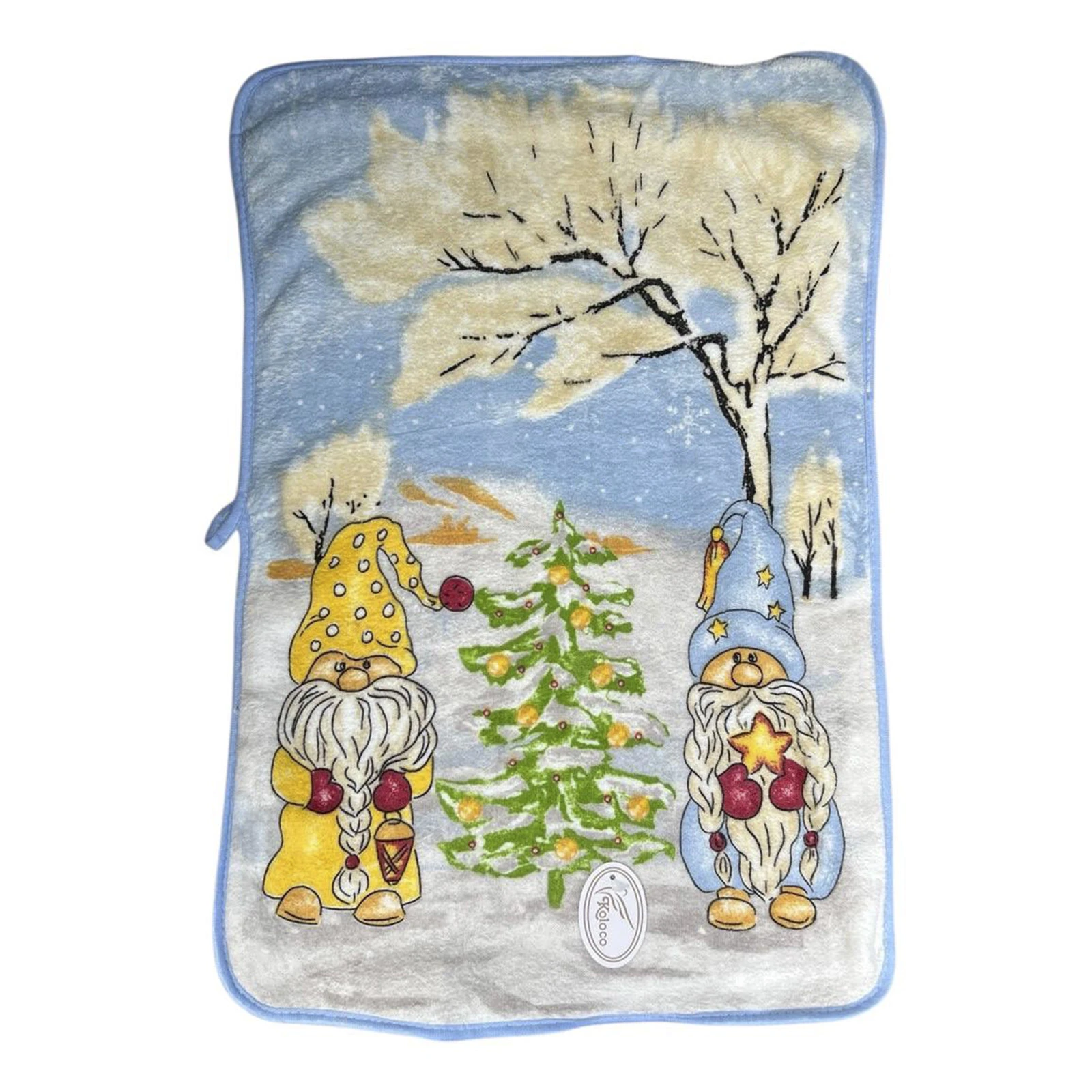 Рушник новорічний 40*60см мікрофібра з петелькою Фото №:3