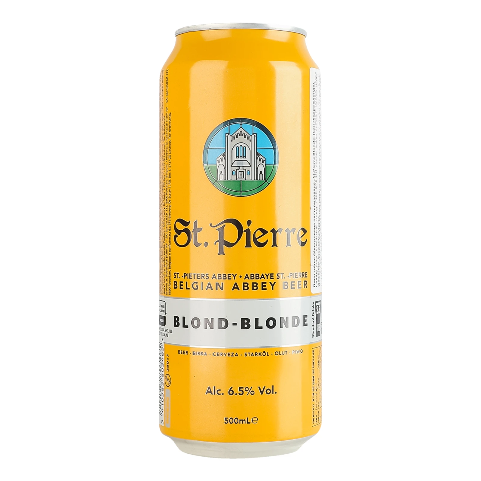Пиво St.Pierre Blonde світле фільтроване пастеризоване 6.5% 0.5л Фото №:1