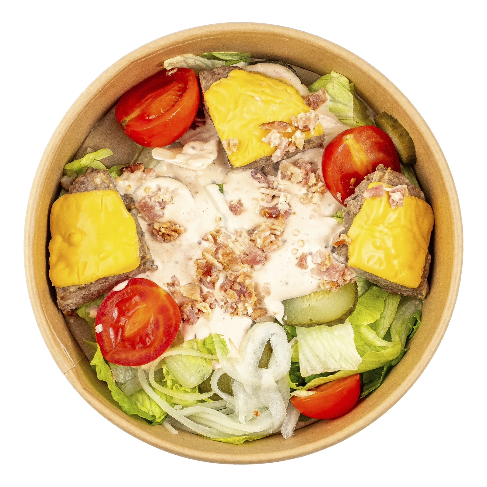 Салат-боул Бургер 300г Фото №:2