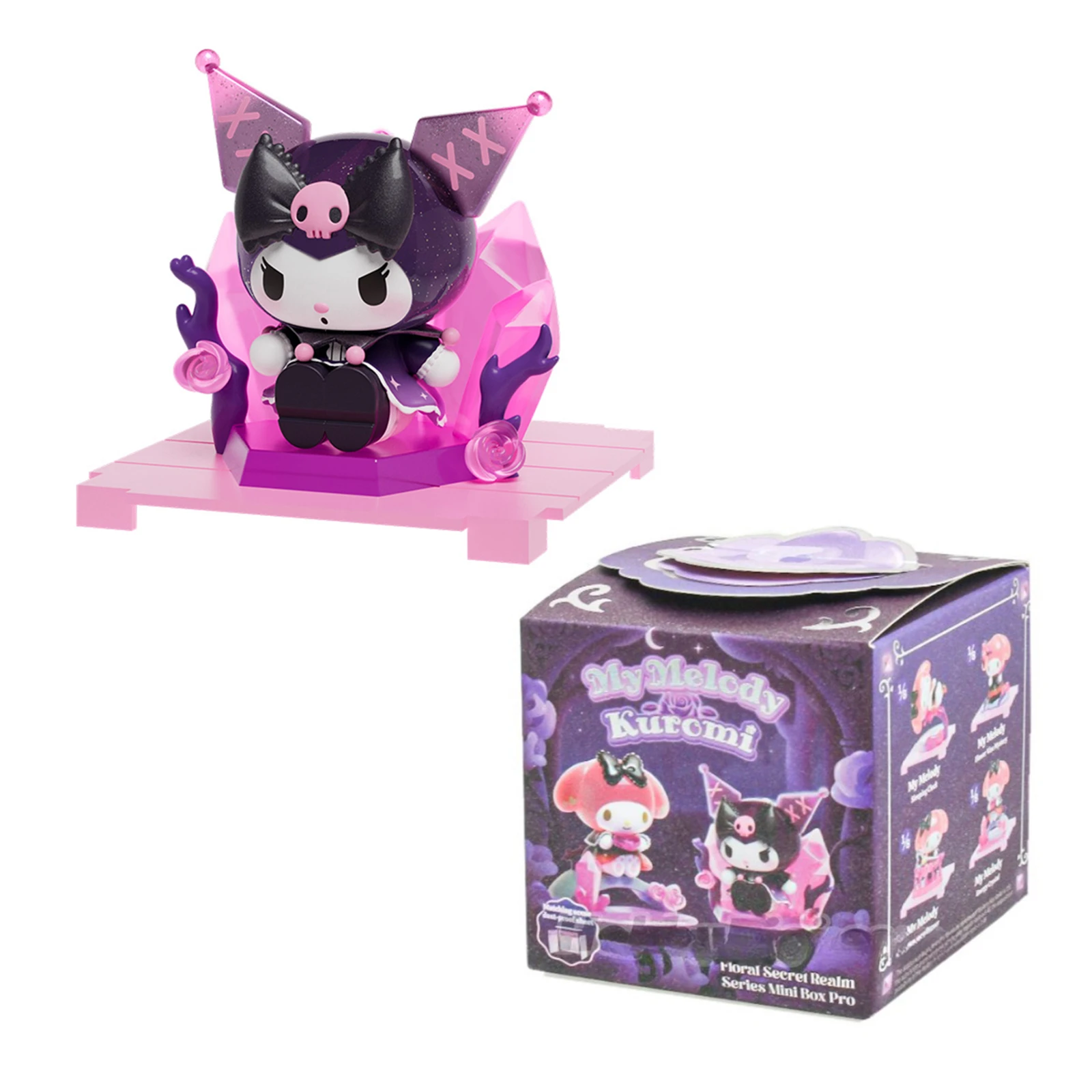 Фігурка-сюрприз Pop Top Kuromi&My Melody Квіткова таємниця в асорт.