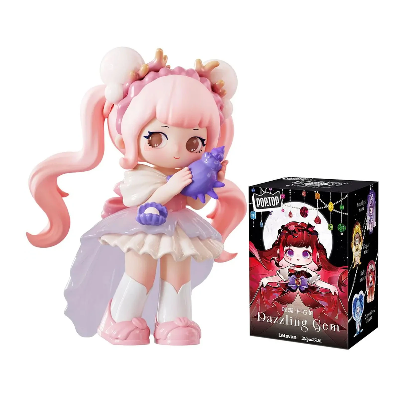 Фігурка Pop Top колекційна Letsvan Ziyuli Розкішні самоцвіти в асорт. Фото №:1
