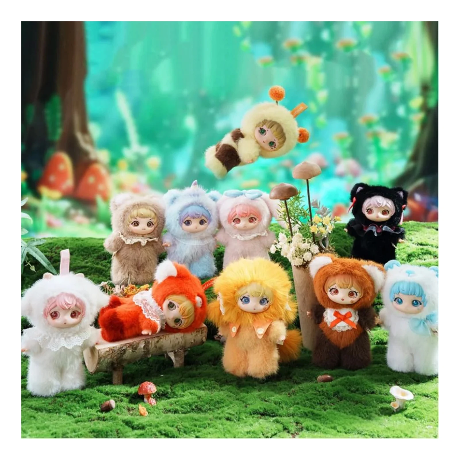 Іграшка м`яка Pop Top колекційна Ziyuli Паті звіряток з кільцем в асорт. Фото №:2